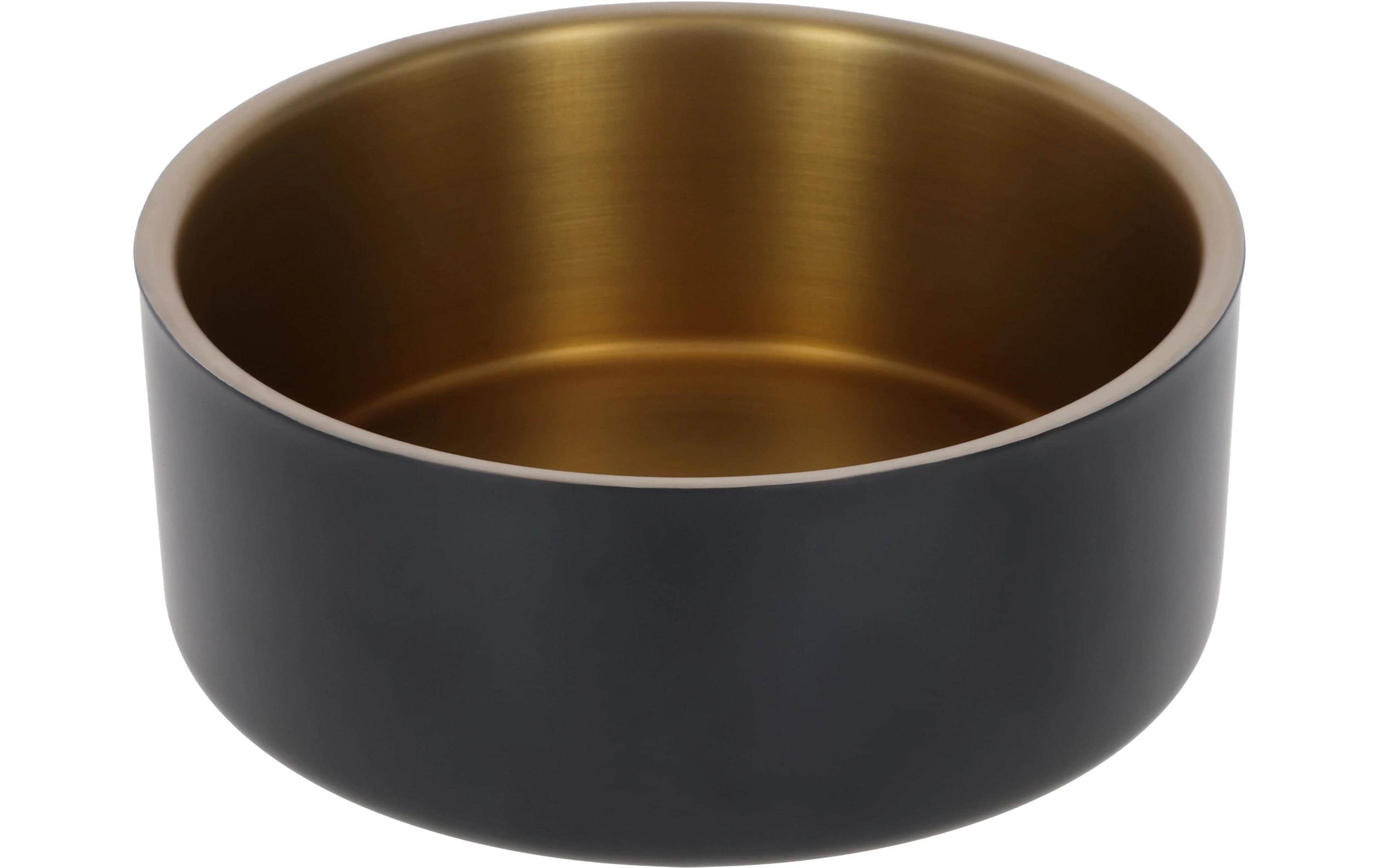 Kerbl Edelstahlnapf Golden 1800 ml