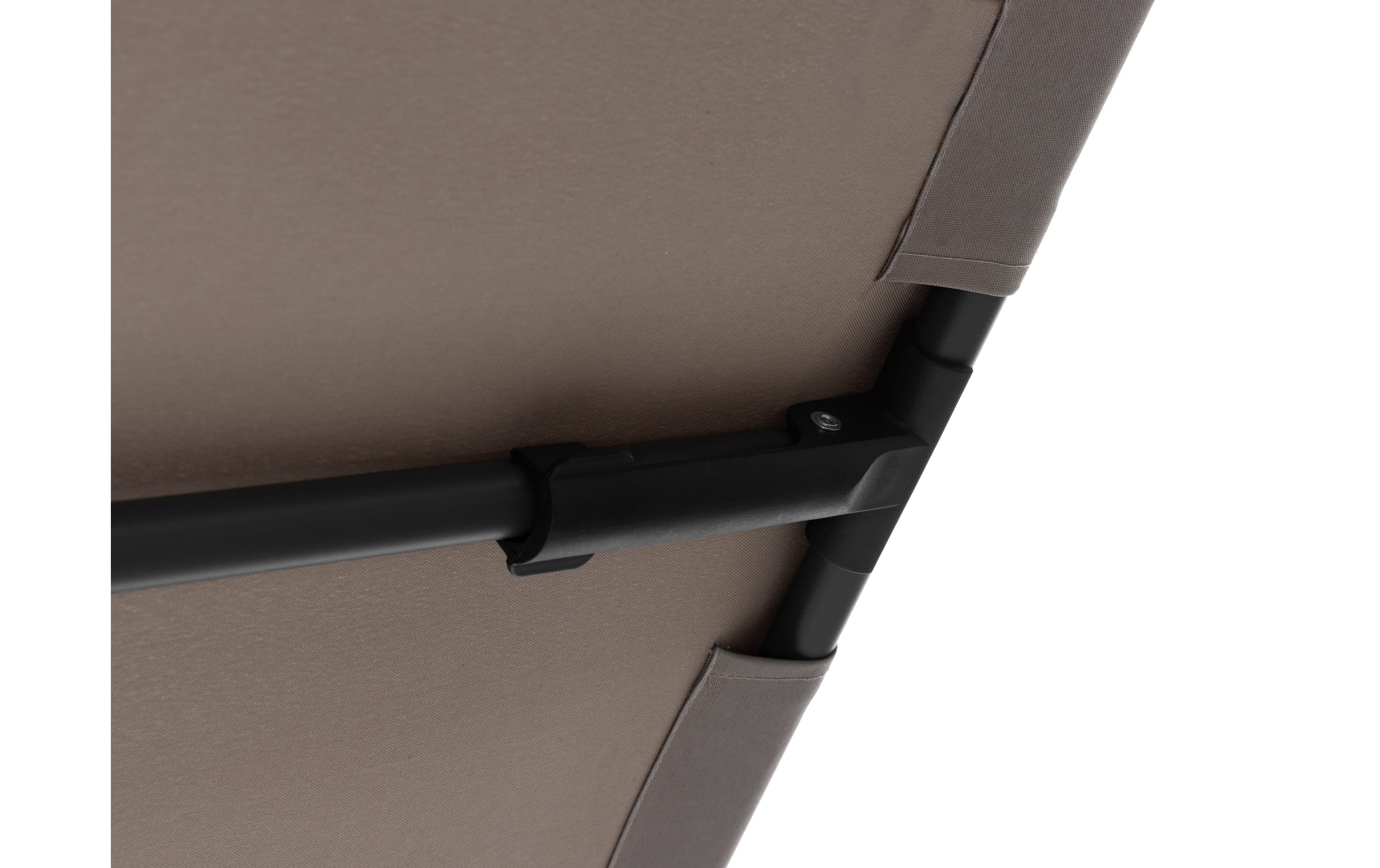 COCON Sonnenschirm Vela 180 x 130 cm, Taupe