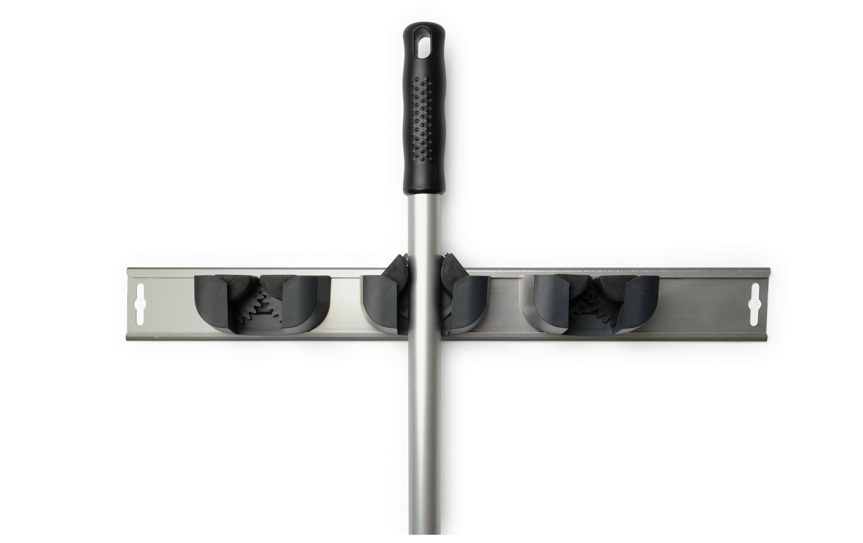 Edi Baur Aufhängeschiene All Fix schwarz 4 kg, Edelstahl/Schwarz Edi Baur Aufhängeschiene All Fix schwarz 4 kg, Edelstahl/Schwarz