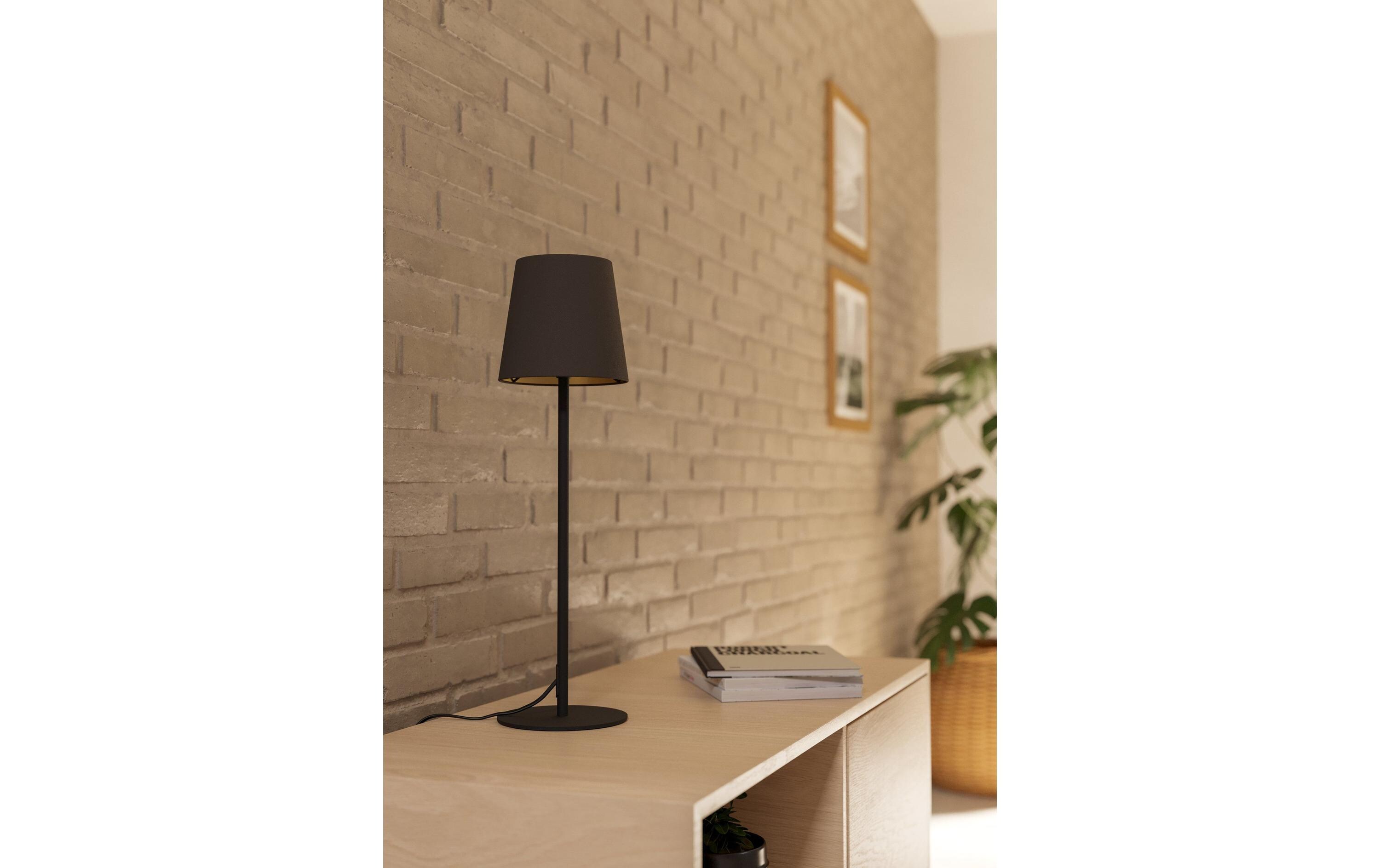 EGLO Leuchten Tischleuchte FIORANA braun exkl. E14 1x40W