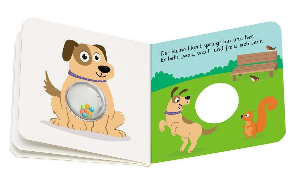 play+ Bilderbuch schütteln, rasseln, spielen: Erste Tiere