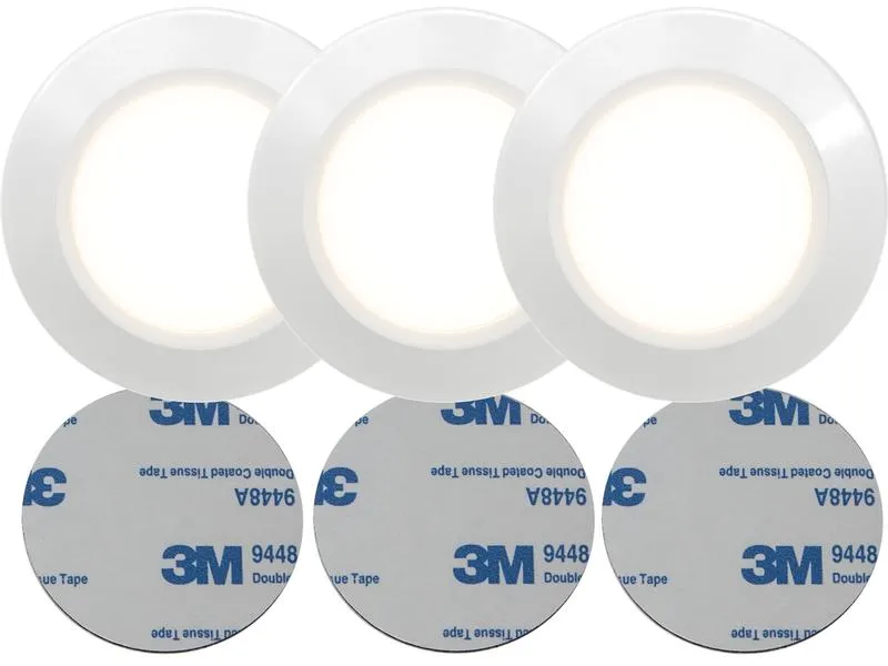 Star Trading Unterbauleuchte LED Nachtlicht, Ø 6.9 cm, Weiss