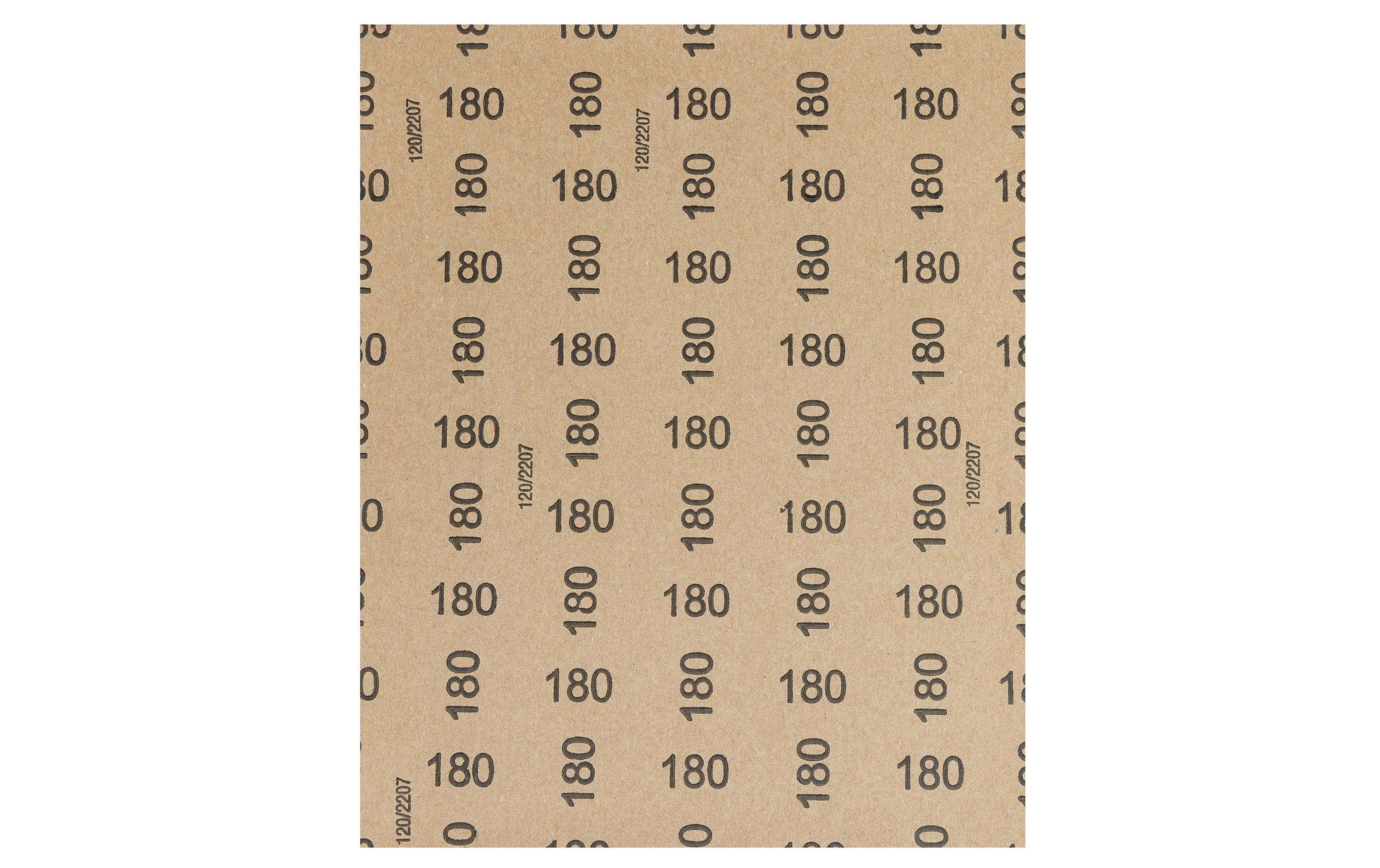 FTM Schleifpapier Korund P180, 5 Stück