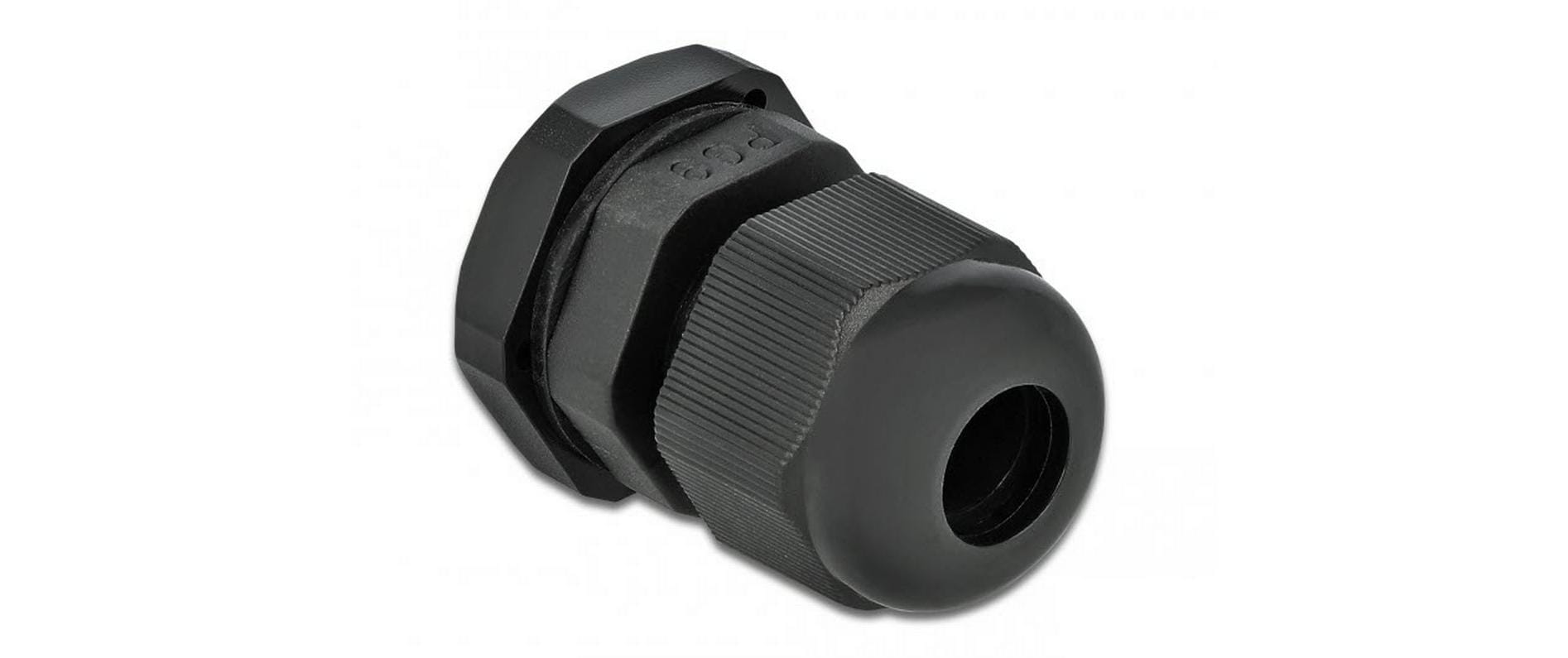 Delock Kabelverschraubung PG9, 19 mm 10 Stück, Schwarz Delock Kabelverschraubung PG9, 19 mm 10 Stück, Schwarz