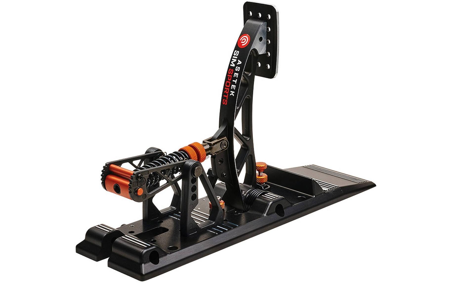 Asetek Racing Invicta Clutch Pedal Aluminium Schwarz Orange