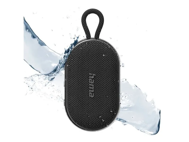 Hama Bluetooth Speaker Buddy 3.0 Wasserdicht, IPX7, 6 W, Schwarz Hama Bluetooth Speaker Buddy 3.0 Wasserdicht, IPX7, 6 W, Schwarz