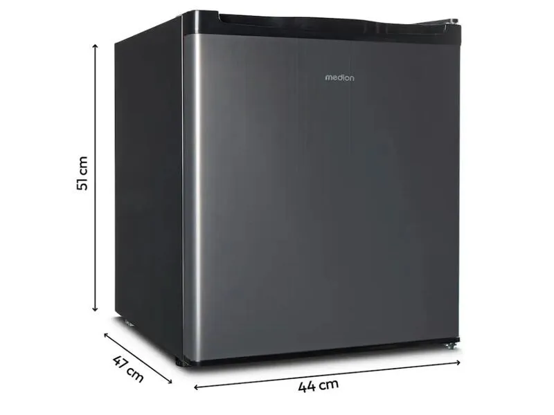 Medion Kühlschrank MD 37724 Grau, Rechts, Wechselbar Medion Kühlschrank MD 37724 Grau, Rechts, Wechselbar