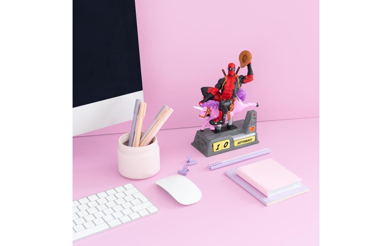 Grupo Erik Deadpool 3D Ewiger Kalender Mehrfarbig