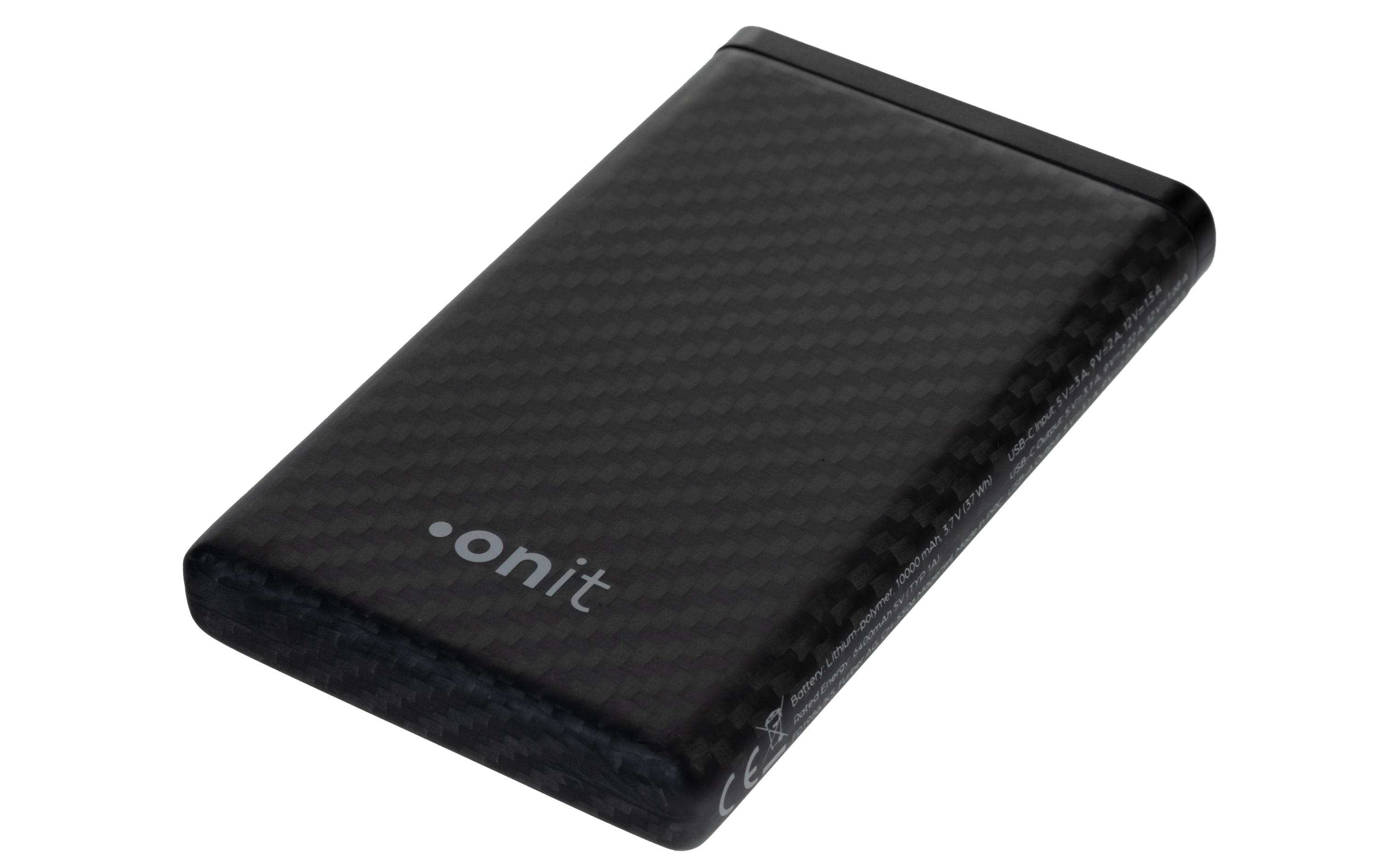 onit Powerbank Carbon 10000 mAh PD onit Powerbank Carbon 10000 mAh PD
