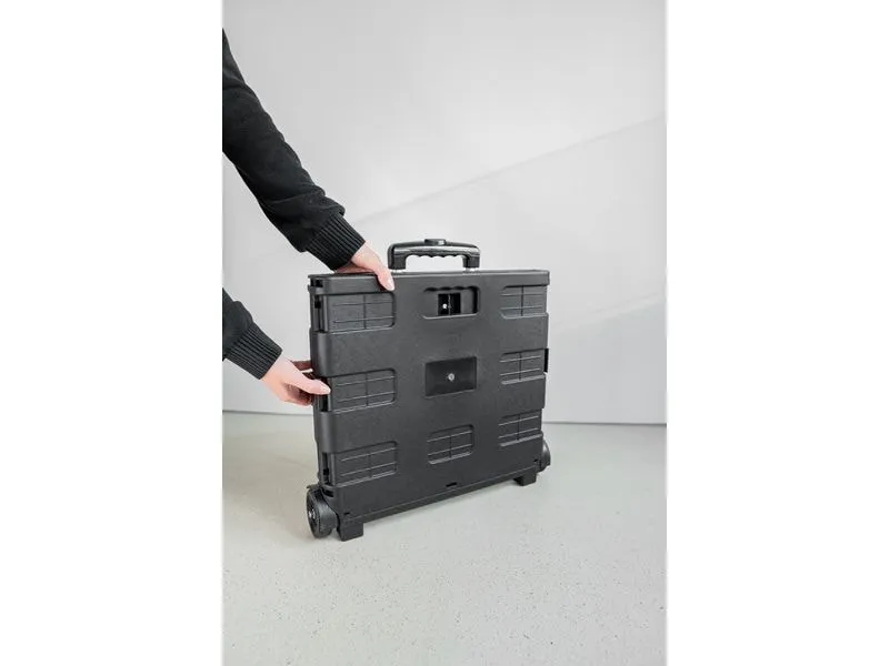 Edi Baur Faltbare Klappbox auf Rollen 45 L
