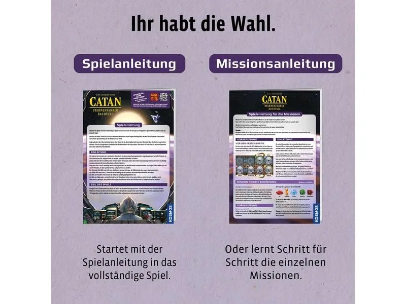 Kosmos Familienspiel Catan: Sternenfahrer – Das Duell -DE- Kosmos Familienspiel Catan: Sternenfahrer – Das Duell -DE-