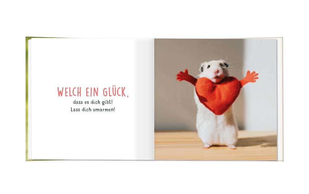 Grafik Werkstatt Minibuch Heute ist dein Glückstag