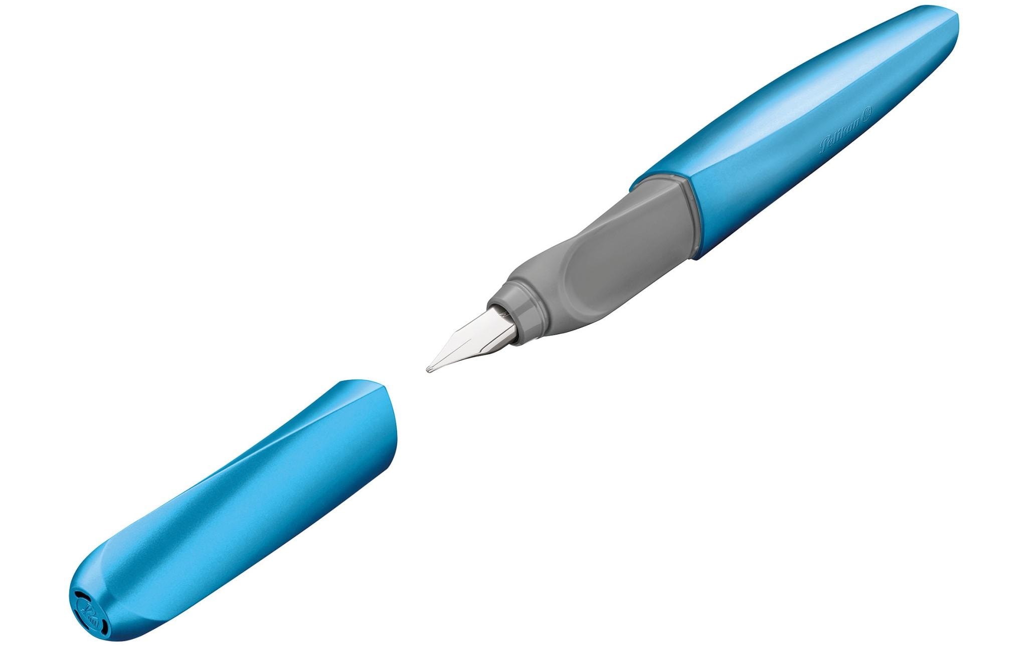 Pelikan Füllfederhalter Twist Metallic Medium (M), Blau Pelikan Füllfederhalter Twist Metallic Medium (M), Blau