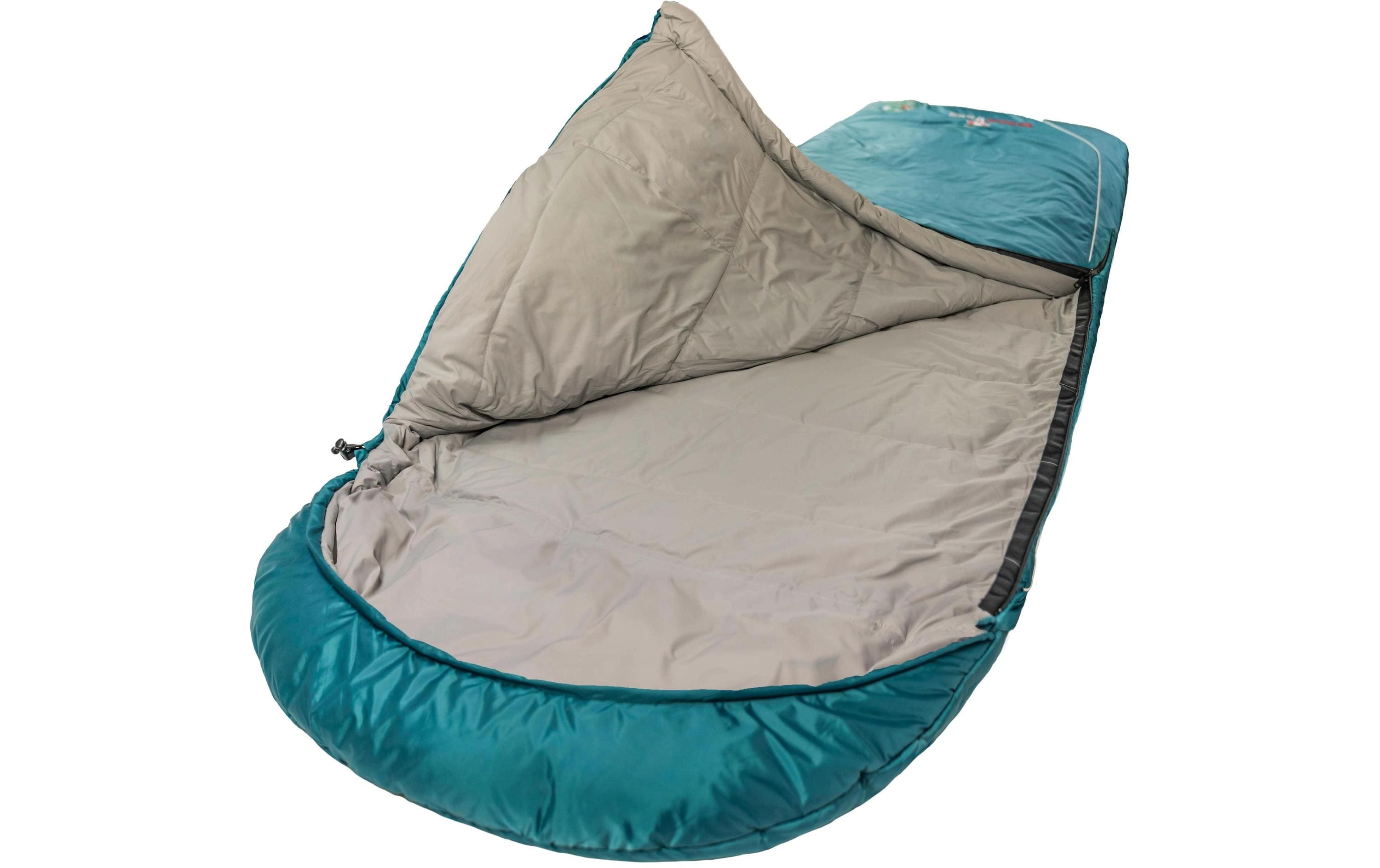 Grüezi Bag Schlafsack Biopod Wolle Goas Comfort Polyester, Dark Petrol