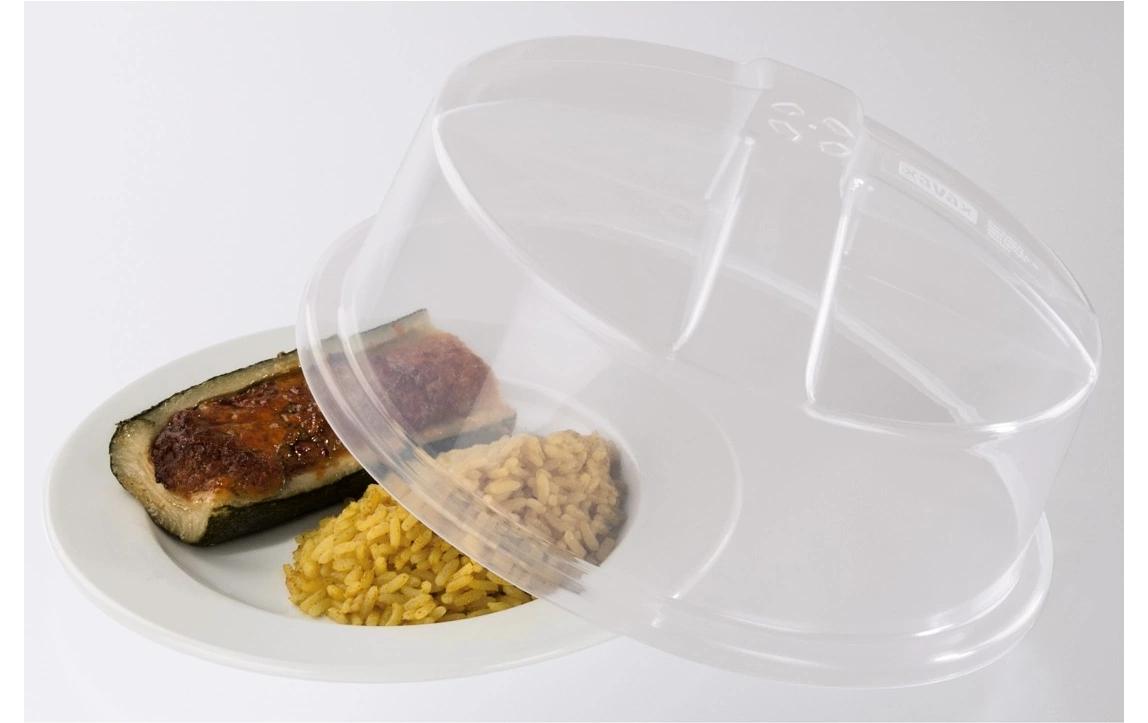 Xavax Mikrowellenhaube S-Capo, 22 cm, Transparent
