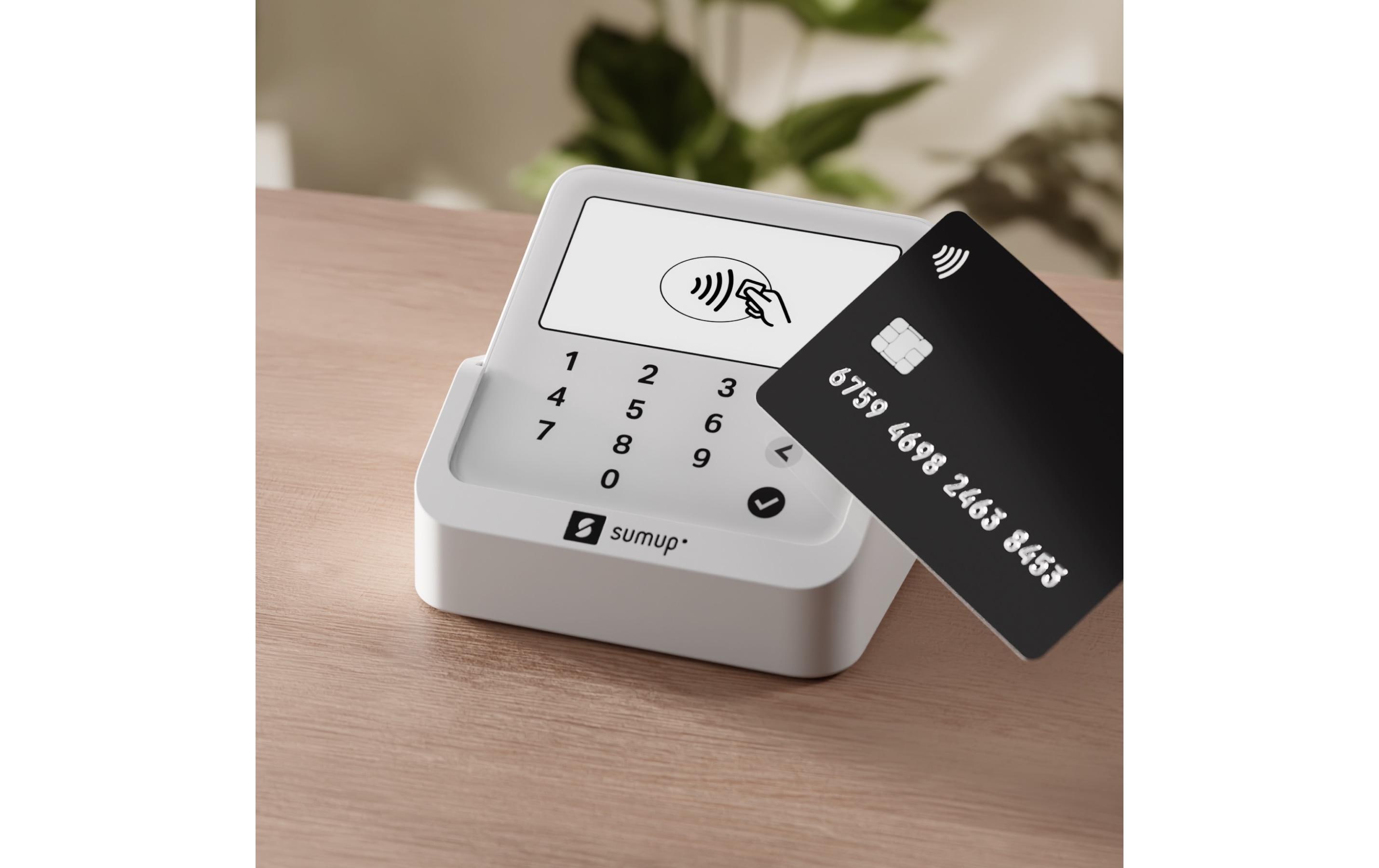 SumUp Chipkartenleser SoloLite+ Ladestation Weiss