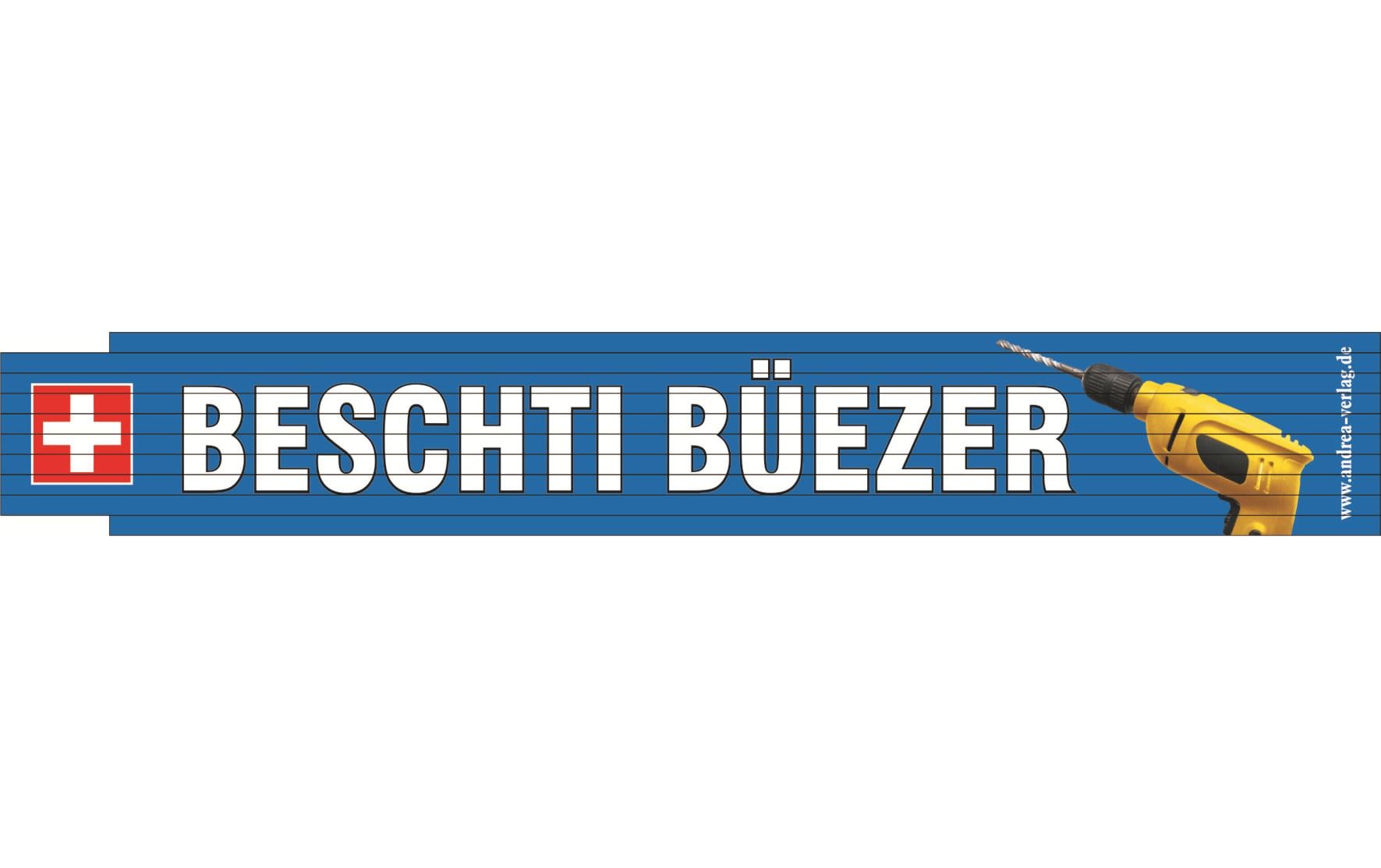 Trendcompany Meter Beschti Büezer 2 Meter