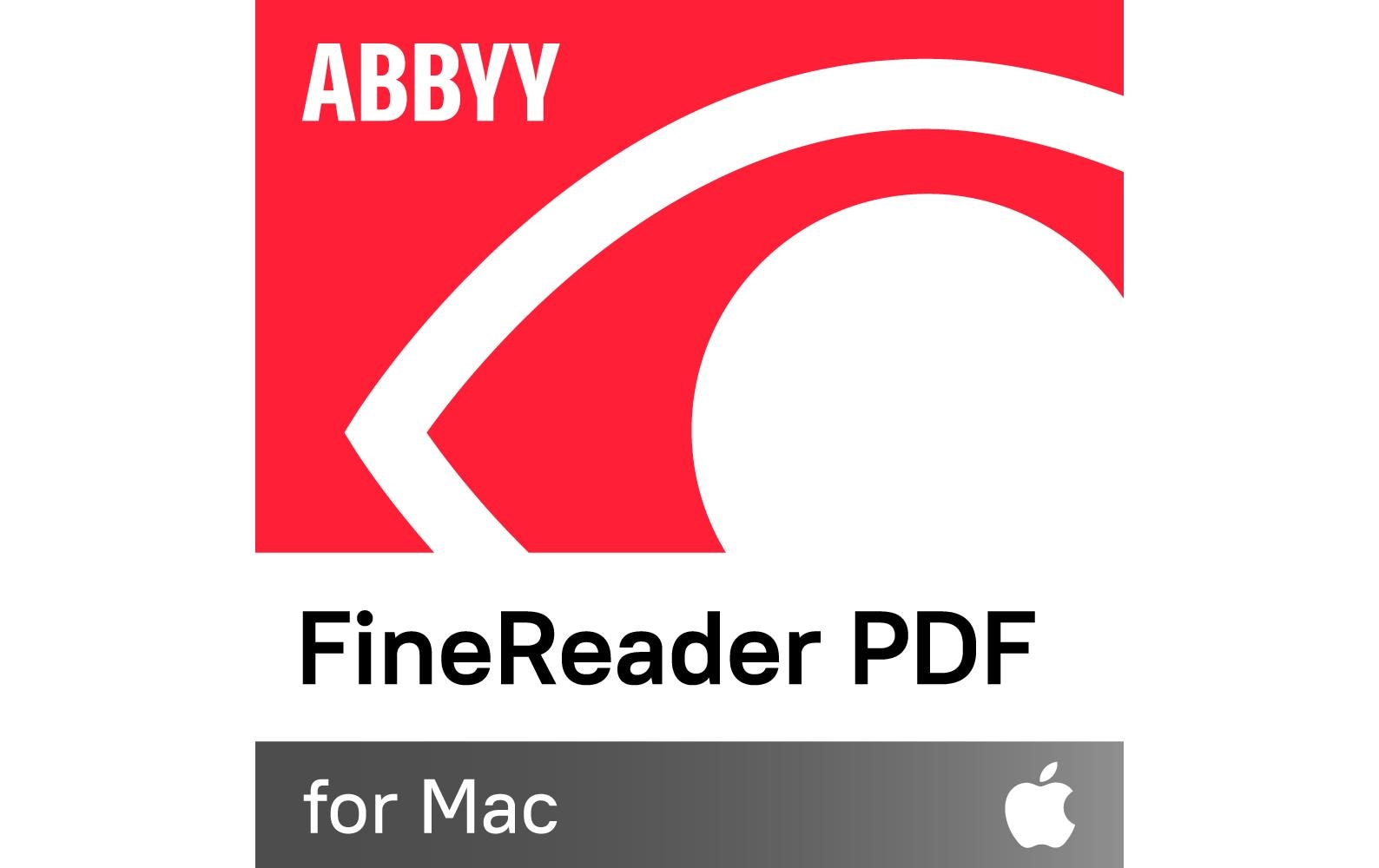 ABBYY FineReader PDF for Mac GOV, Subs., per Seat, 5-25 User, 1yr