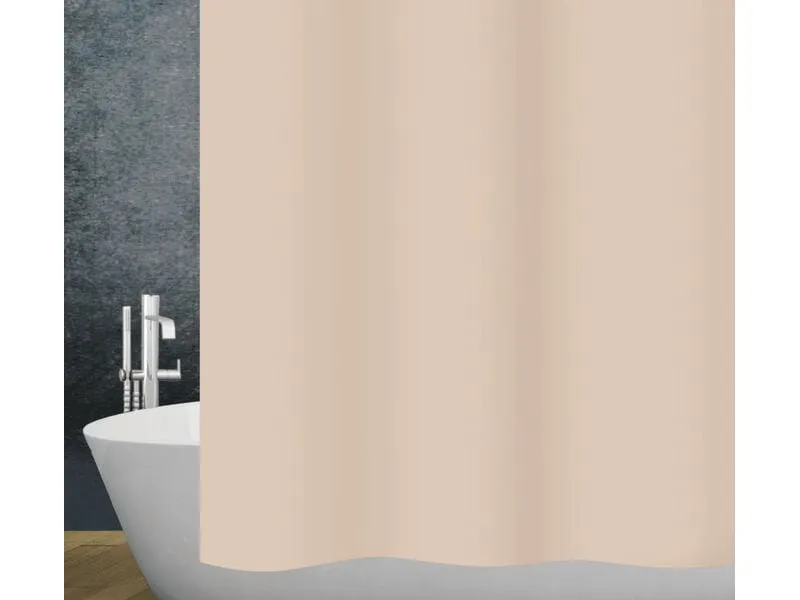 diaqua® Duschvorhang Basic Frappé 120 x 200 cm, Beige diaqua® Duschvorhang Basic Frappé 120 x 200 cm, Beige