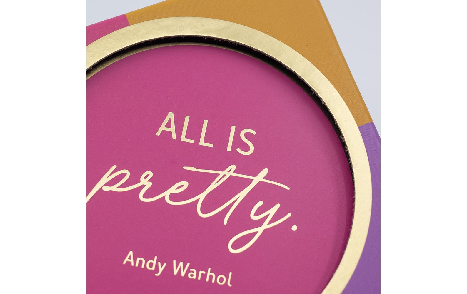 Grafik Werkstatt Korkuntersetzer Andy Warhol