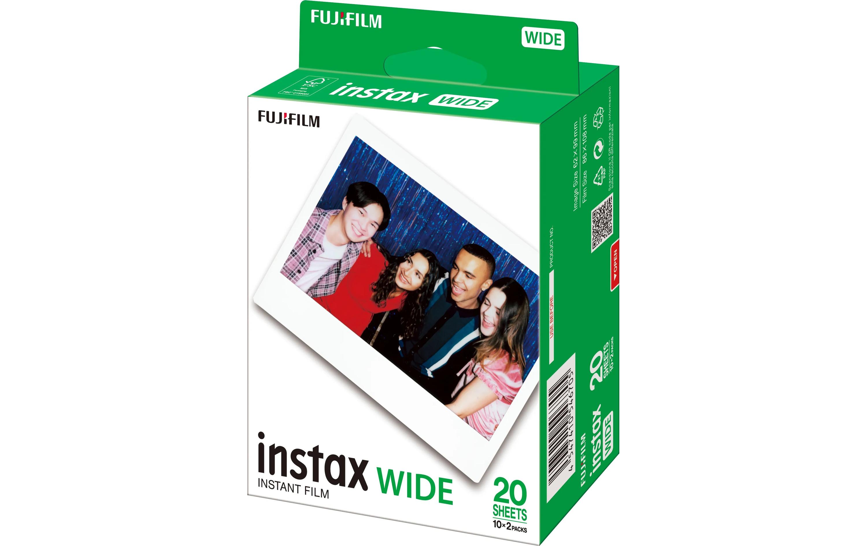 Fujifilm Instax Wide 10 Blatt – 2er Packung