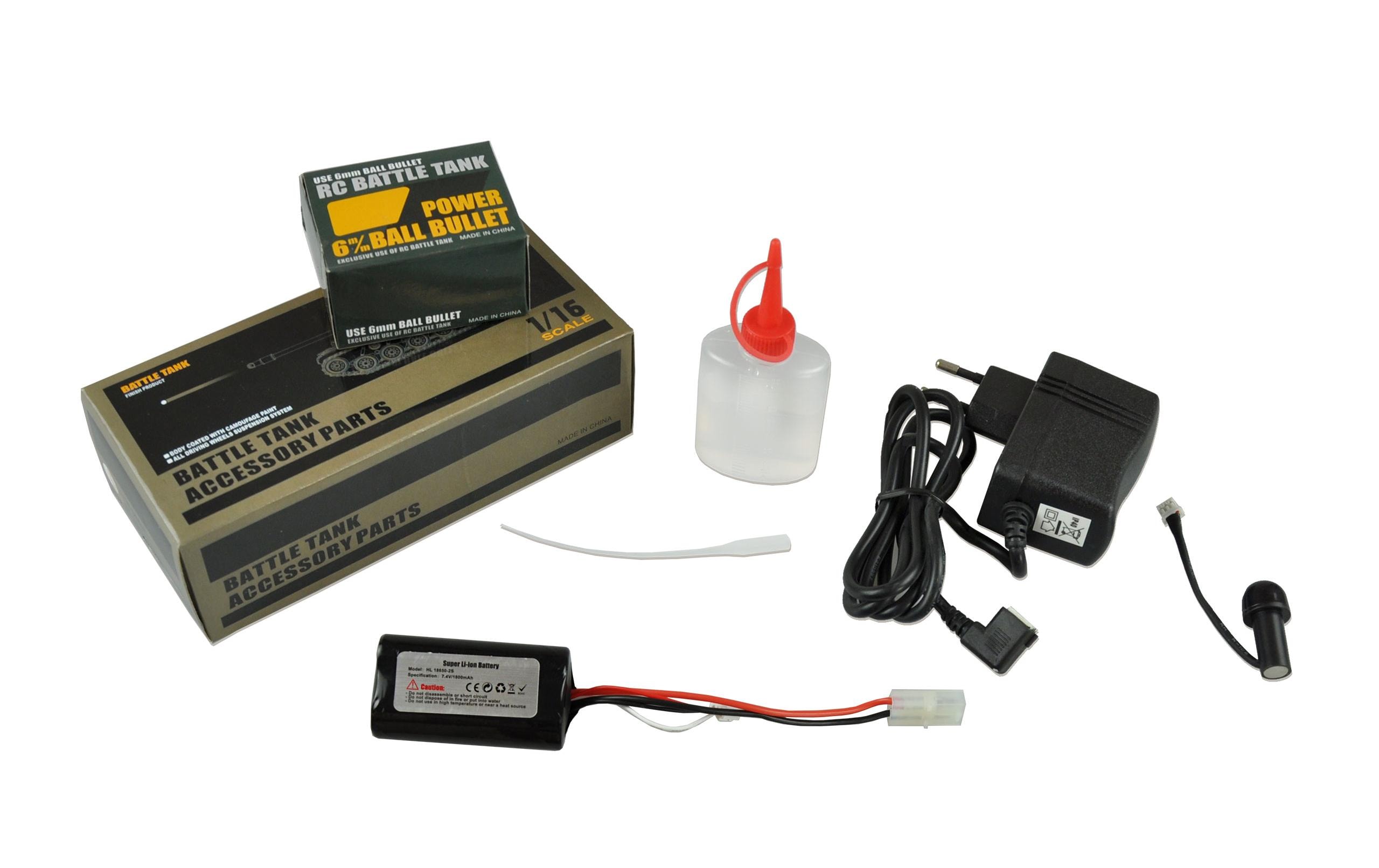 Amewi Panzer Tiger I, Standard Line IR/BB, 1:16, RTR Amewi Panzer Tiger I, Standard Line IR/BB, 1:16, RTR