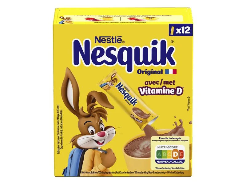 Nesquik Getränk Nesquik Sticks Kakaogetränkepulver mit Vitaminen 12 x 13.5 g Nesquik Getränk Nesquik Sticks Kakaogetränkepulver mit Vitaminen 12 x 13.5 g