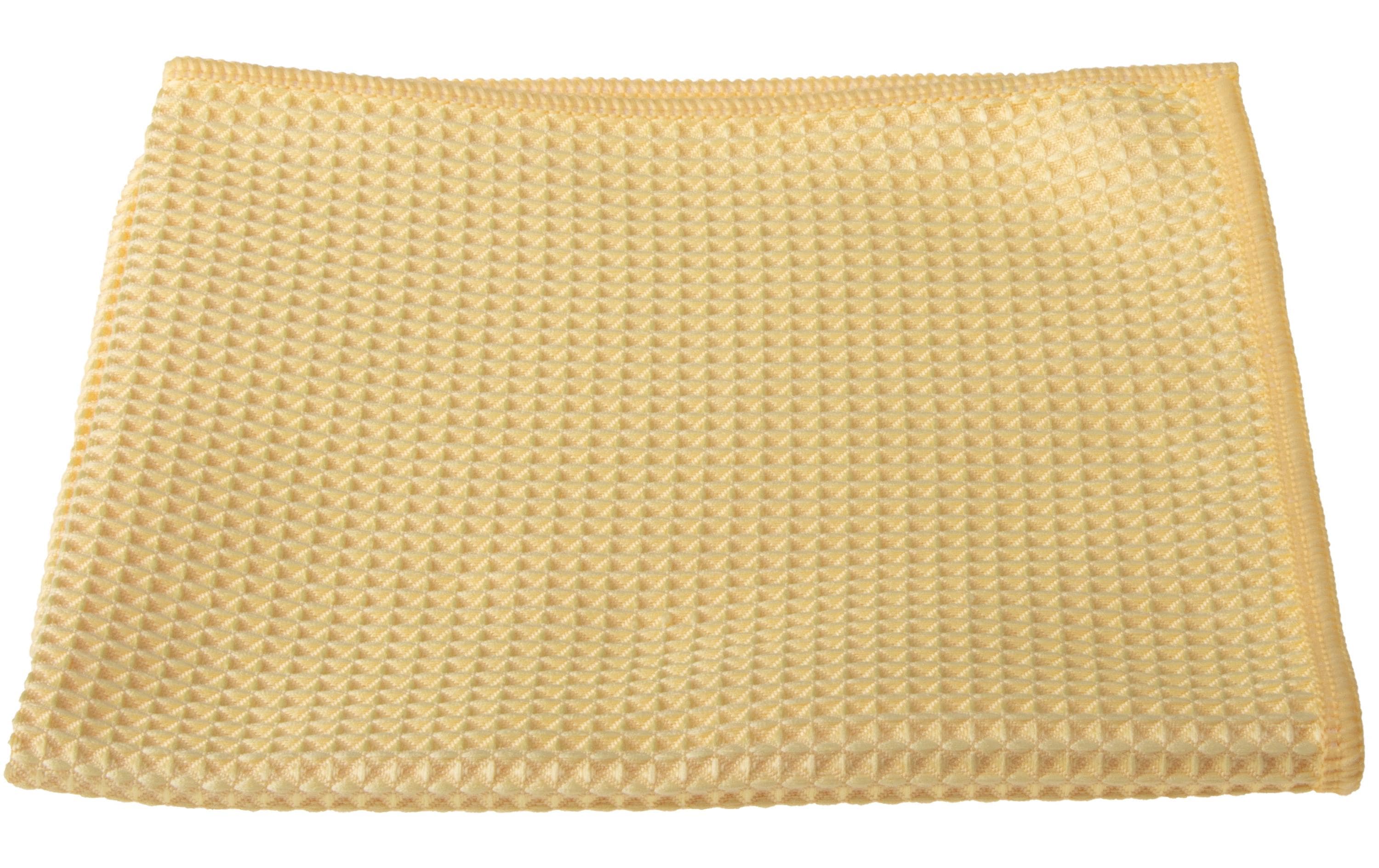 Edi Baur Mikrofaser-Reinigungstuch 5 Stück, Gelb