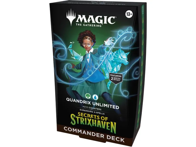 Magic: The Gathering Quandrix Strixhaven, Unlimited, 100 Karten