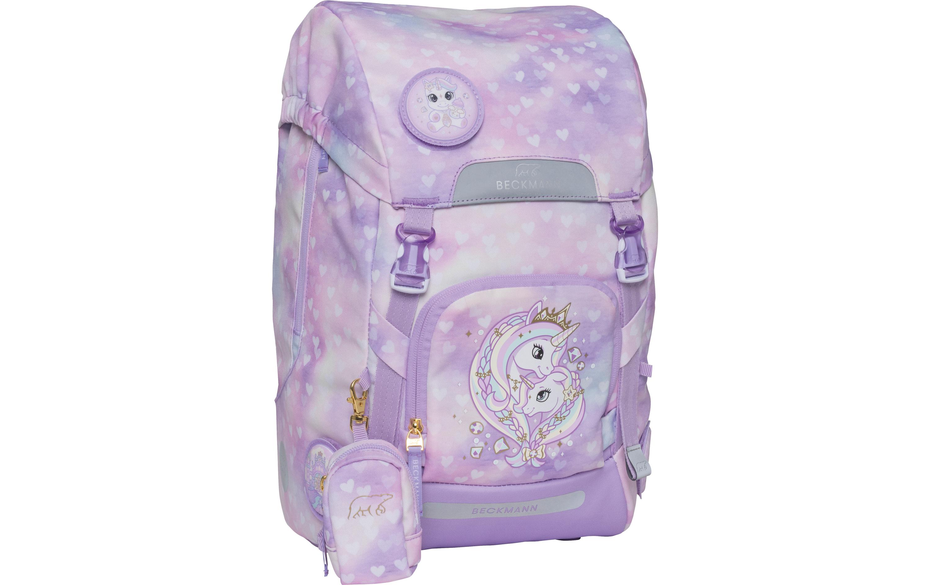 Beckmann Schulthek-Set Classic Unicorn Princess 6-teilig