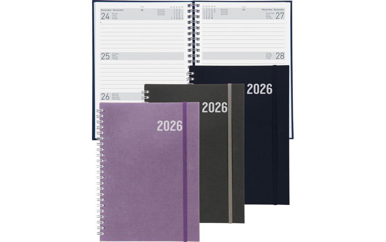 Biella Geschäftsagenda Dispo Term Savanna Wire-O 14.5 x 20.5 cm