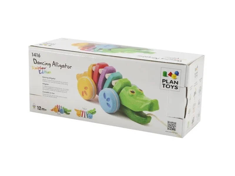 Plantoys Alligator Regenbogen Holz Mehrfarbig Plantoys Alligator Regenbogen Holz Mehrfarbig