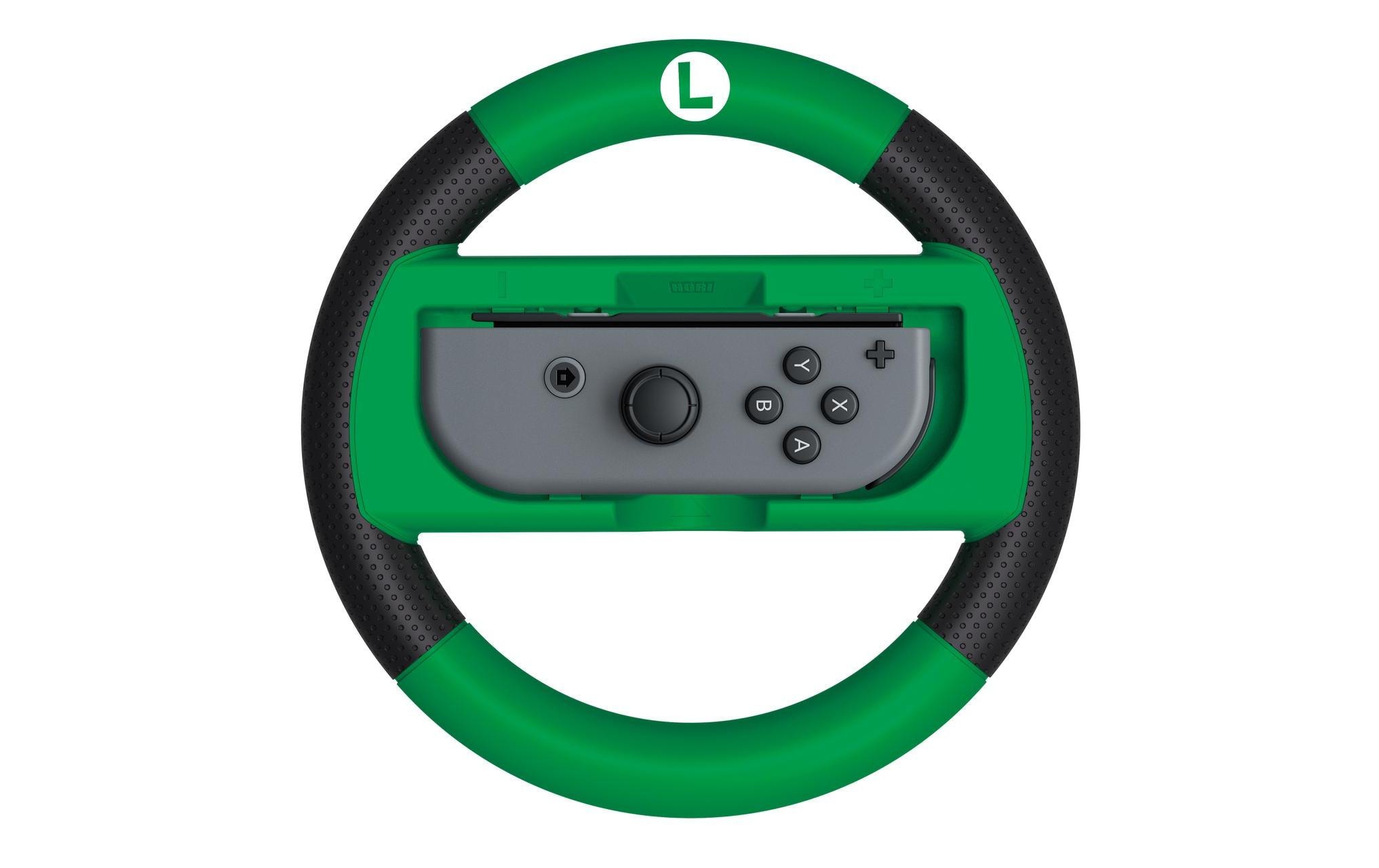Hori Lenkradaufsatz Switch Deluxe Luigi