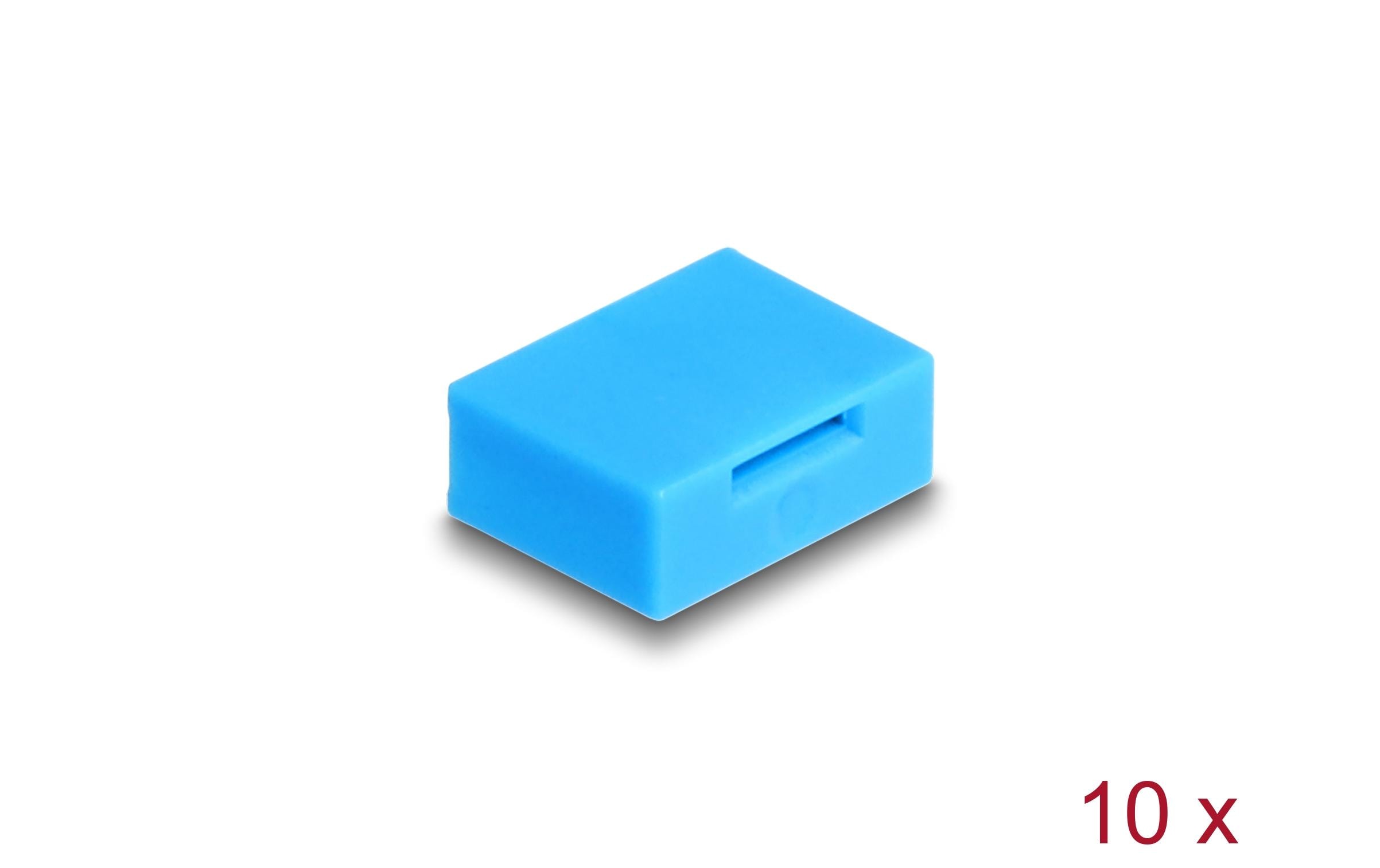 Delock Port Blocker USB Typ-A Buchse Blau