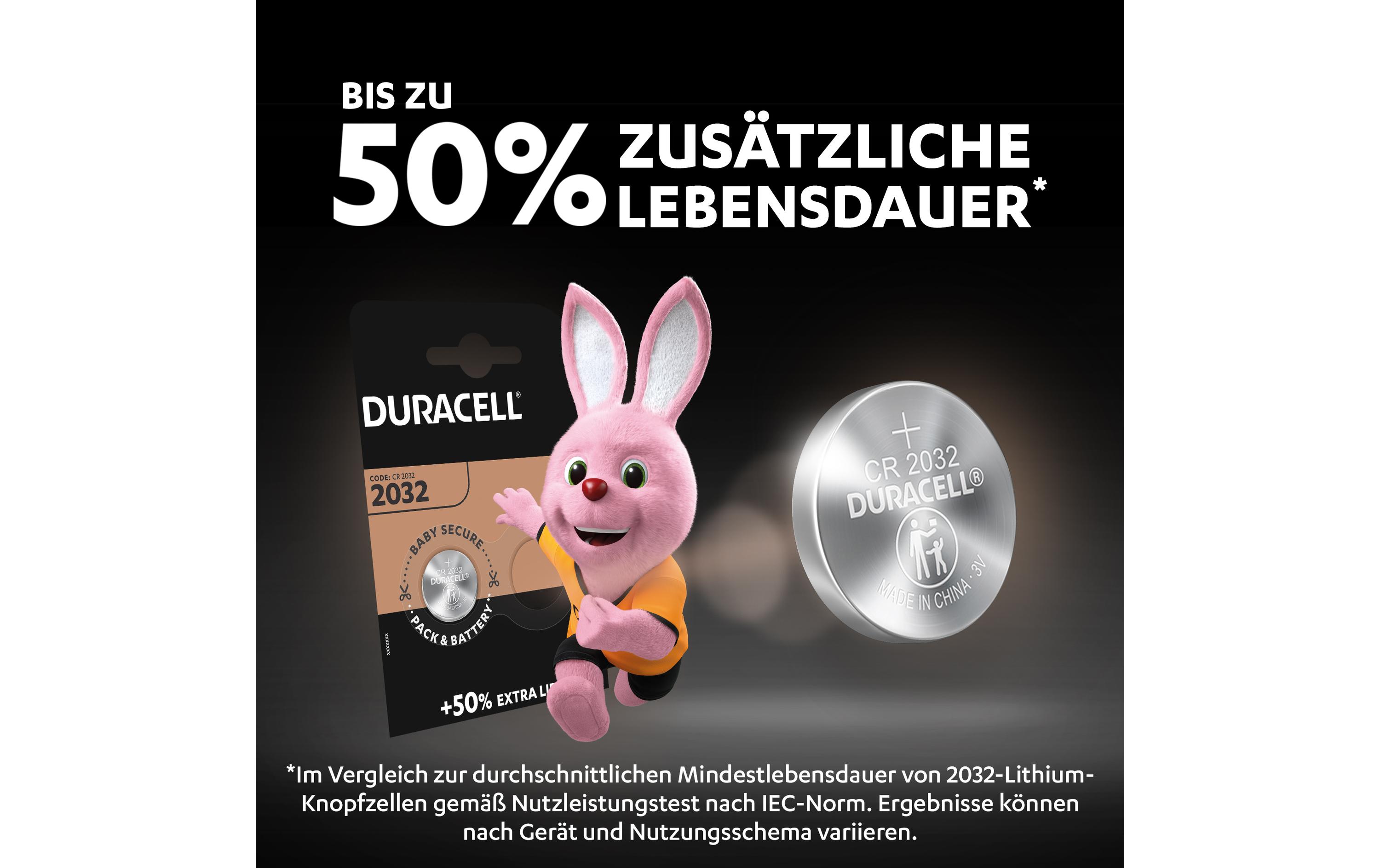 Duracell Knopfzelle Lithium CR2032 2 Stück Duracell Knopfzelle Lithium CR2032 2 Stück