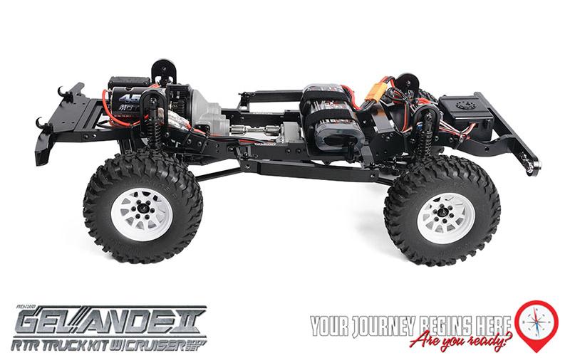 RC4WD Scale Crawler Gelände II Cruiser RTR, 1:10