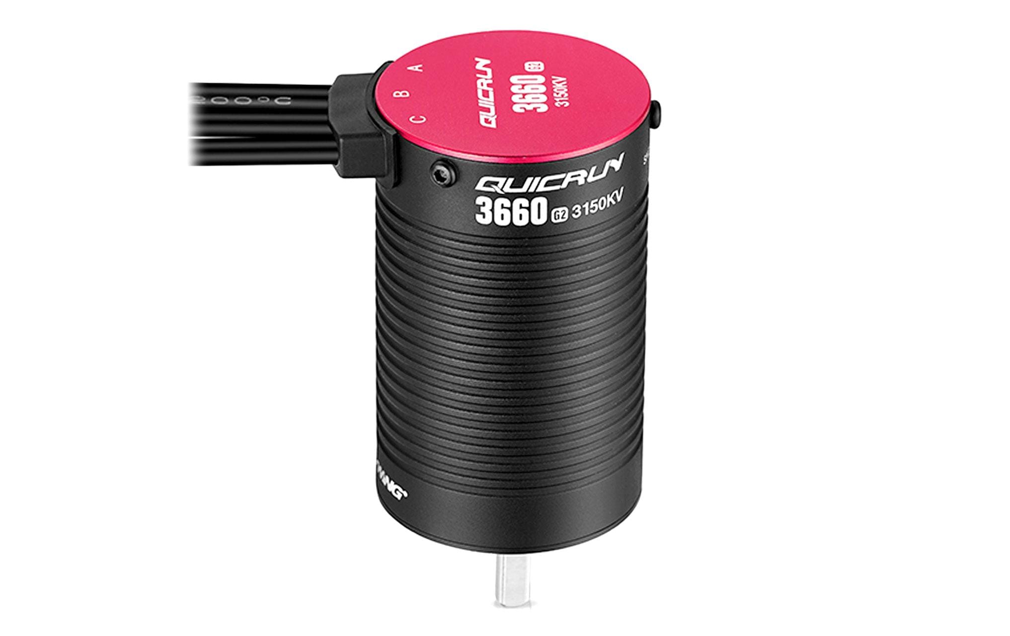 Hobbywing Brushless-Antriebsset WP 10BL120 G2 3660SL-3150KV Combo 1:10