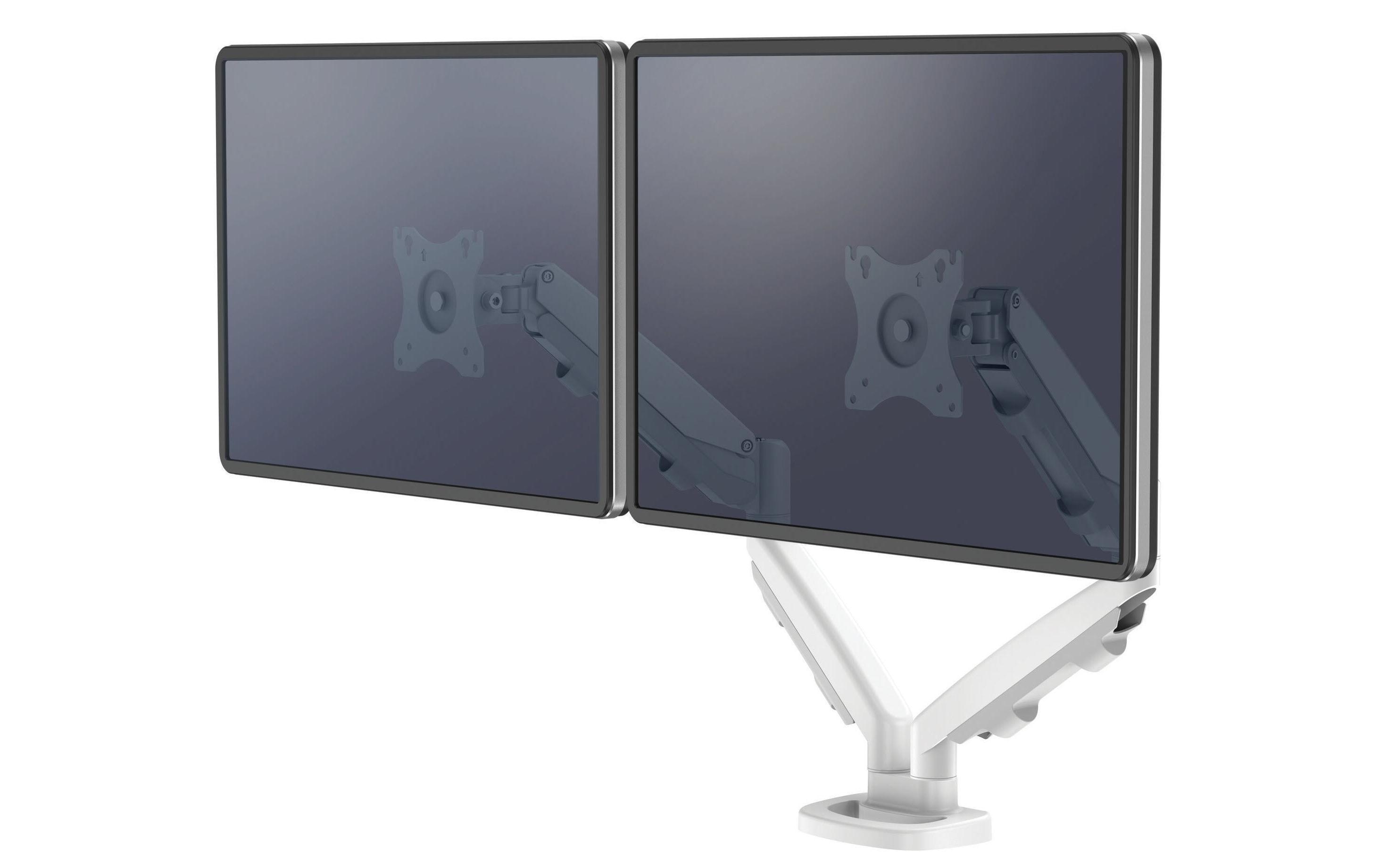 Fellowes Eppa für 2 Monitore, Weiss