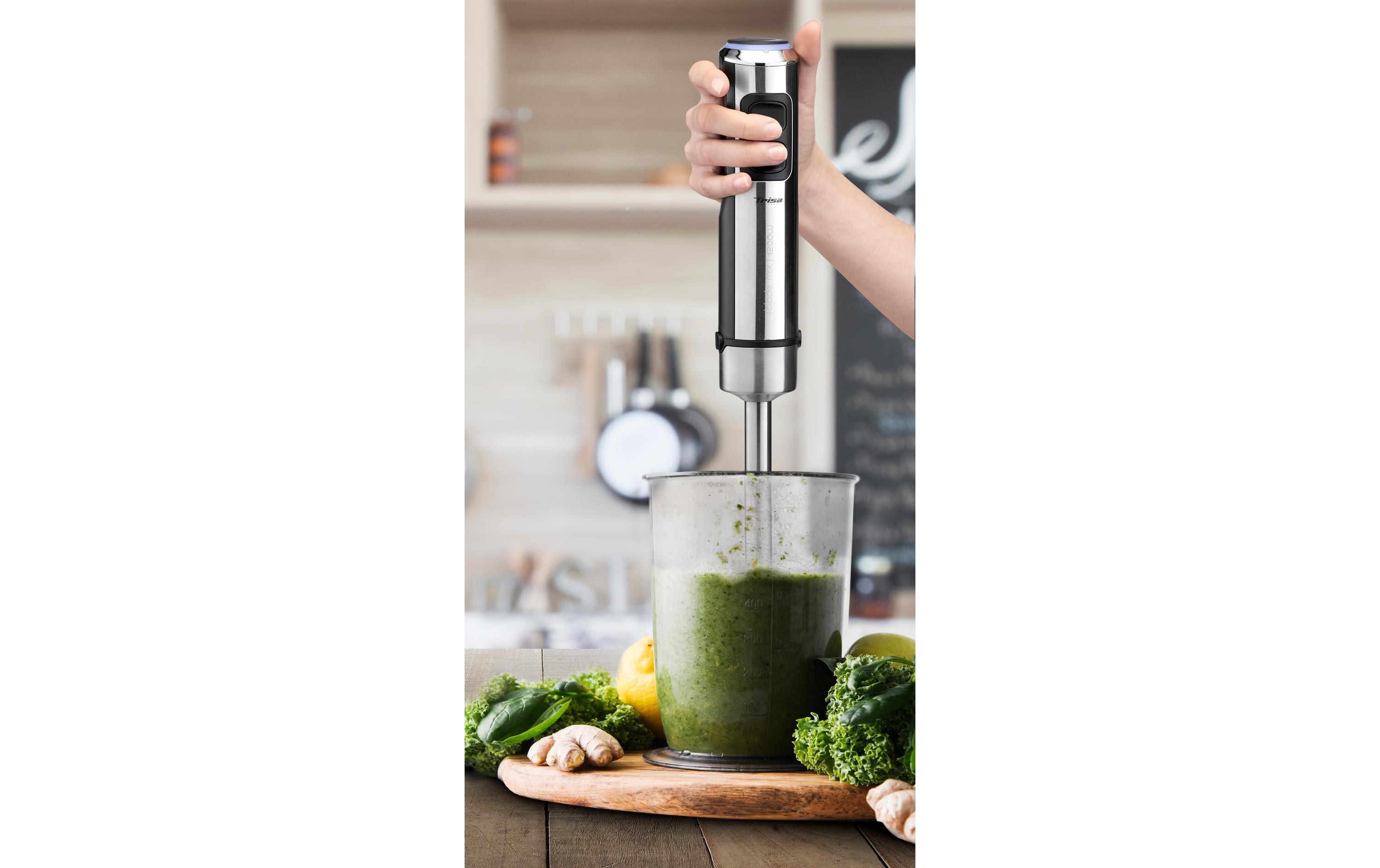 Trisa Stabmixer 4Blade Mix Silber