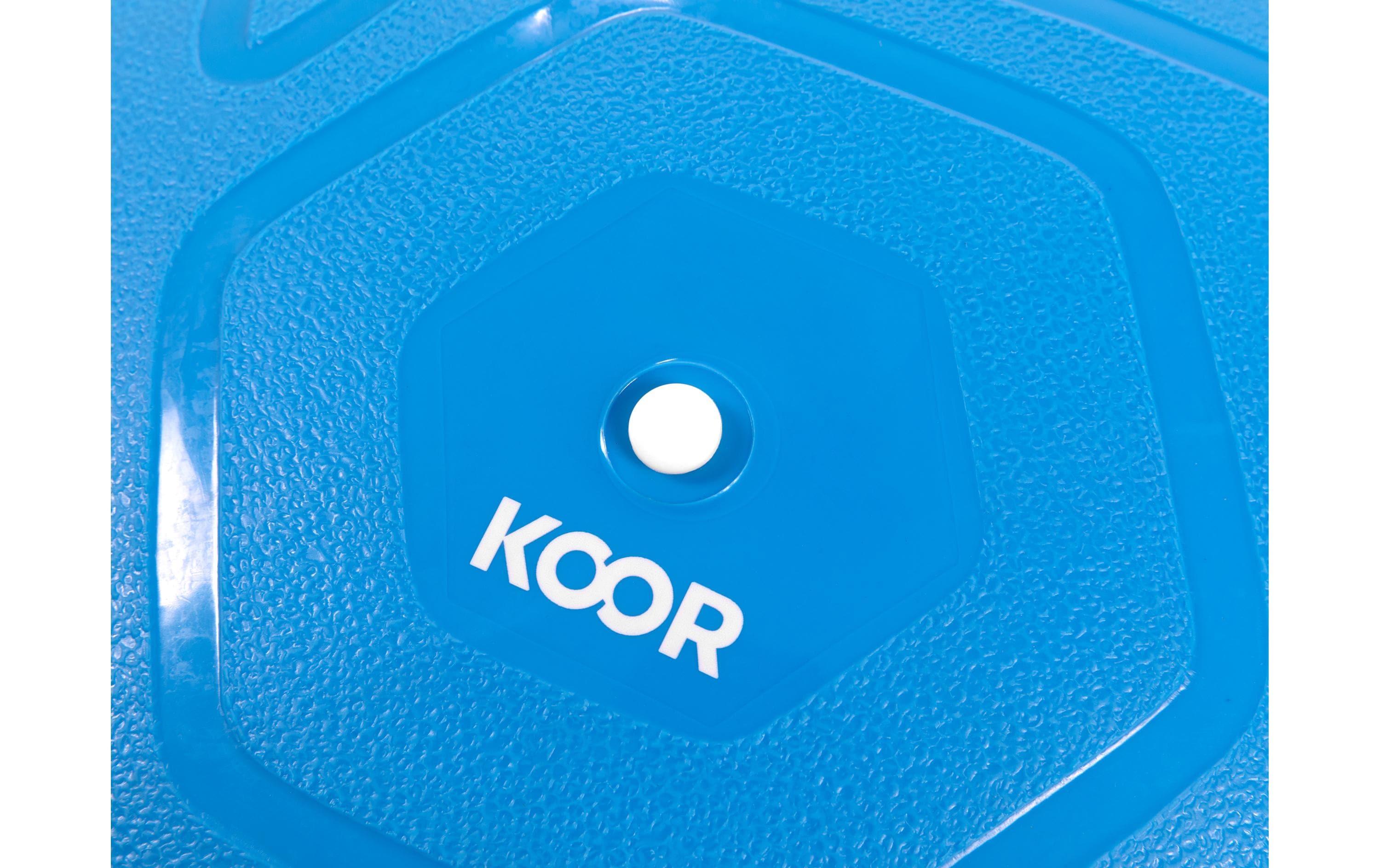 KOOR Gymnastikball 55 cm, Blau