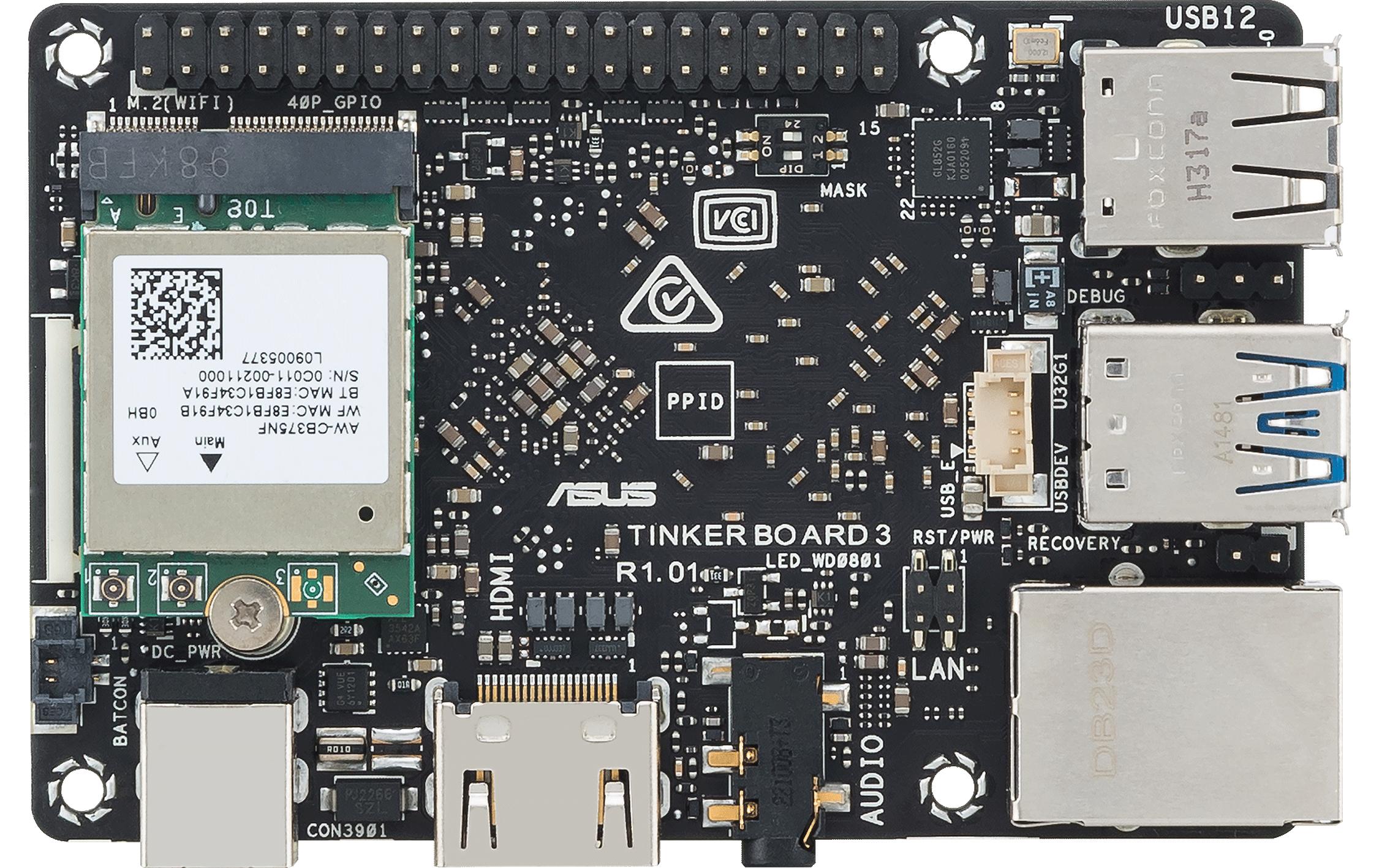 ASUS Entwicklerboard Tinker Board 3 ASUS Entwicklerboard Tinker Board 3