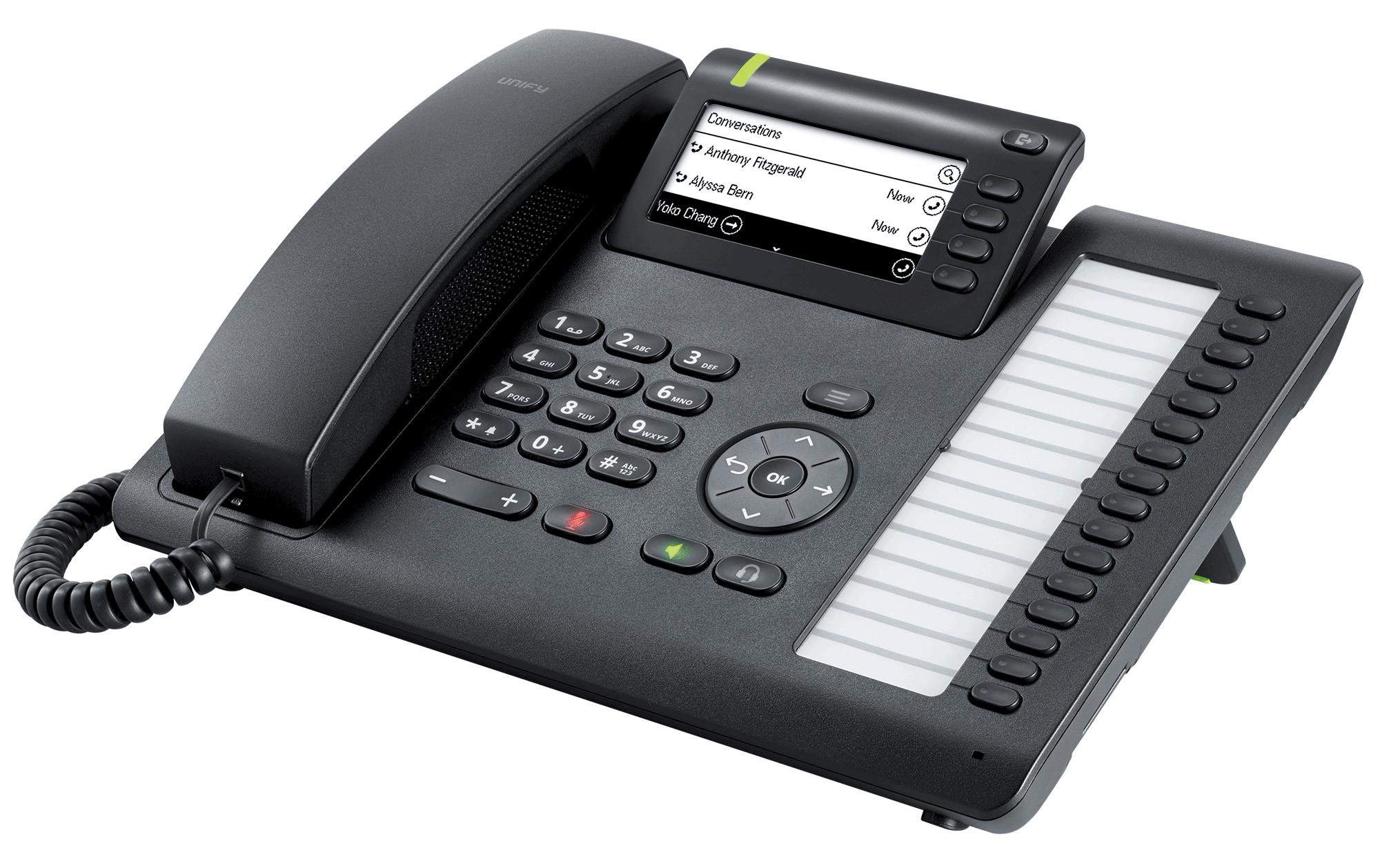 UNIFY SIP Tischtelefon CP400 Schwarz UNIFY SIP Tischtelefon CP400 Schwarz
