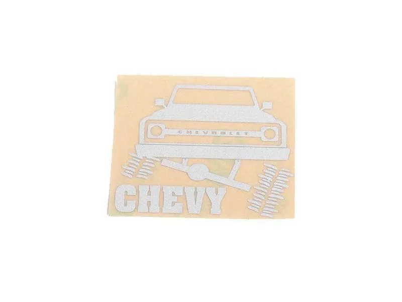 RC4WD Aufkleber Chrome Chevy Decals RC4WD Aufkleber Chrome Chevy Decals