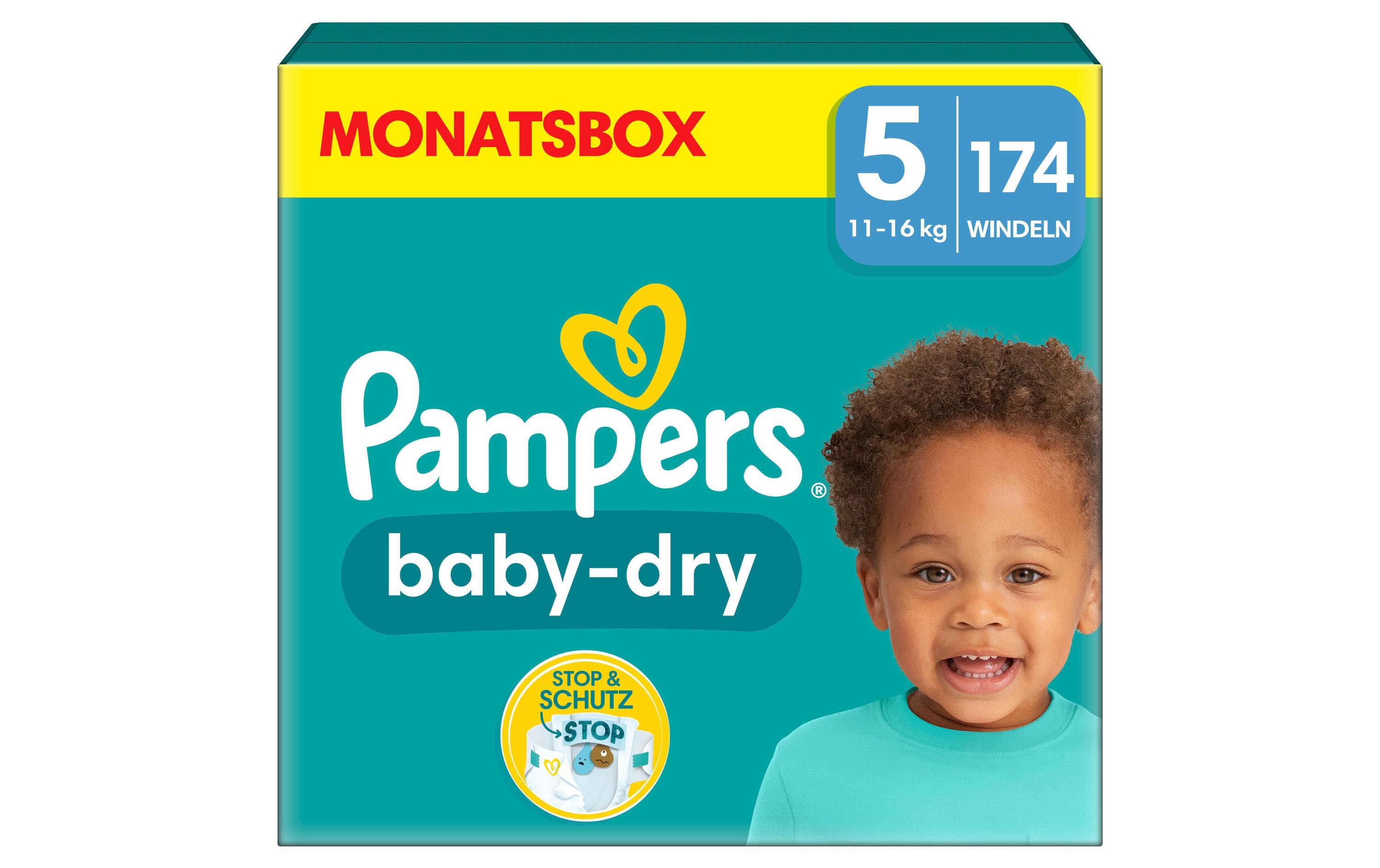 Pampers Windeln Baby Dry Junior Grösse 5