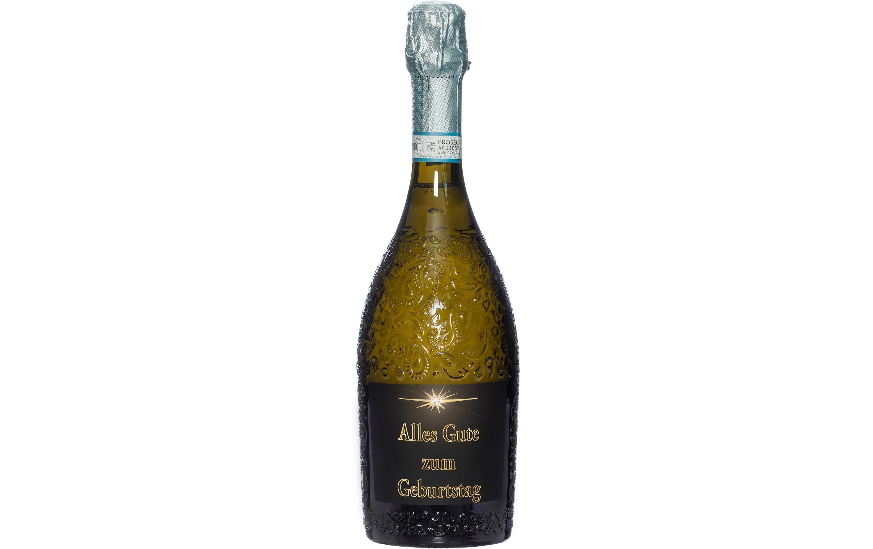 Dreams and Fantasy Geschenkidee Prosecco dark Alles Gute zum Geburtstag 750 ml