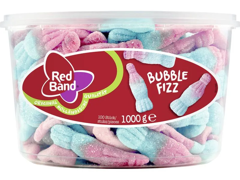 Red Band Kaubonbon Bubble Fizz 1000 g Red Band Kaubonbon Bubble Fizz 1000 g