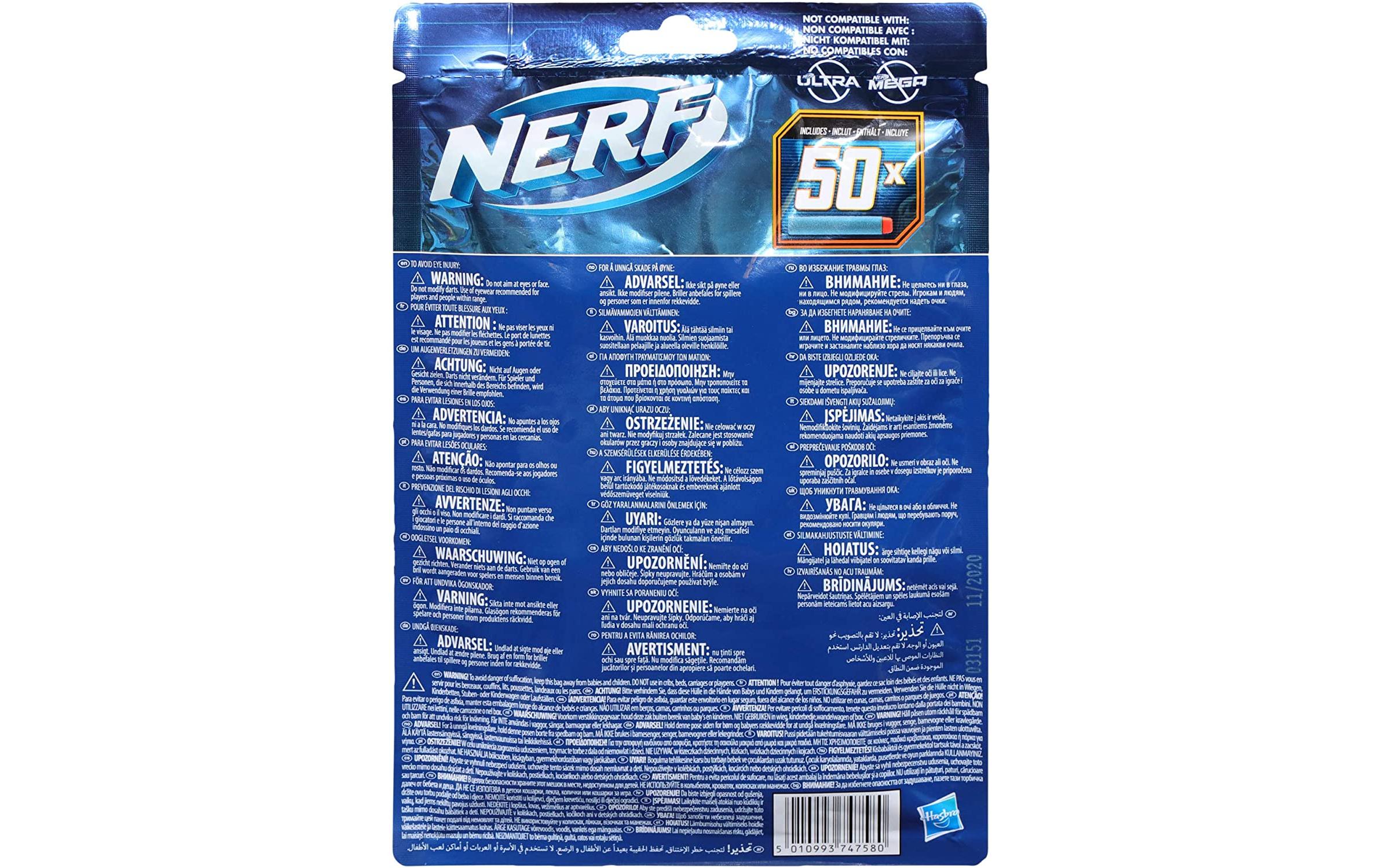 NERF ELITE 2.0 50er Dart Nachfüllpackung