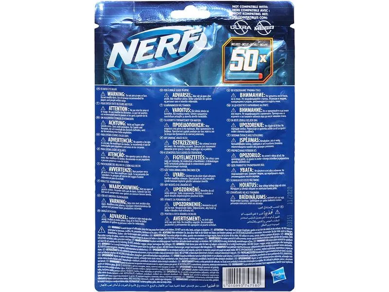 NERF ELITE 2.0 50er Dart Nachfüllpackung NERF ELITE 2.0 50er Dart Nachfüllpackung