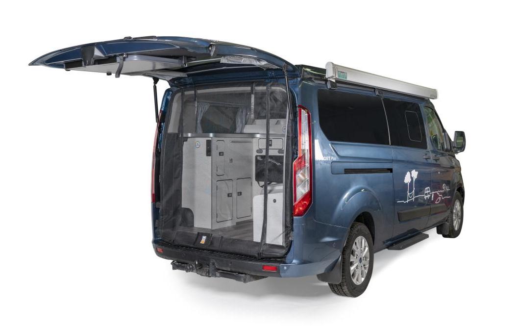 Van Quito Moskitonetz im Heck Van Quito Moskitonetz im Heck