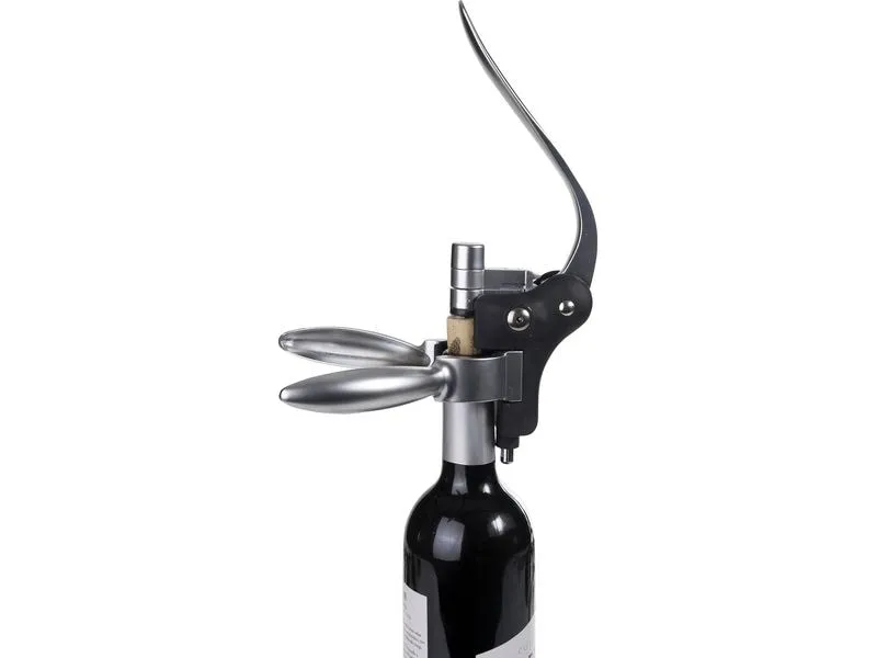 Ibili horizontale Hebelkorkenzieher Barware 18 cm Schwarz